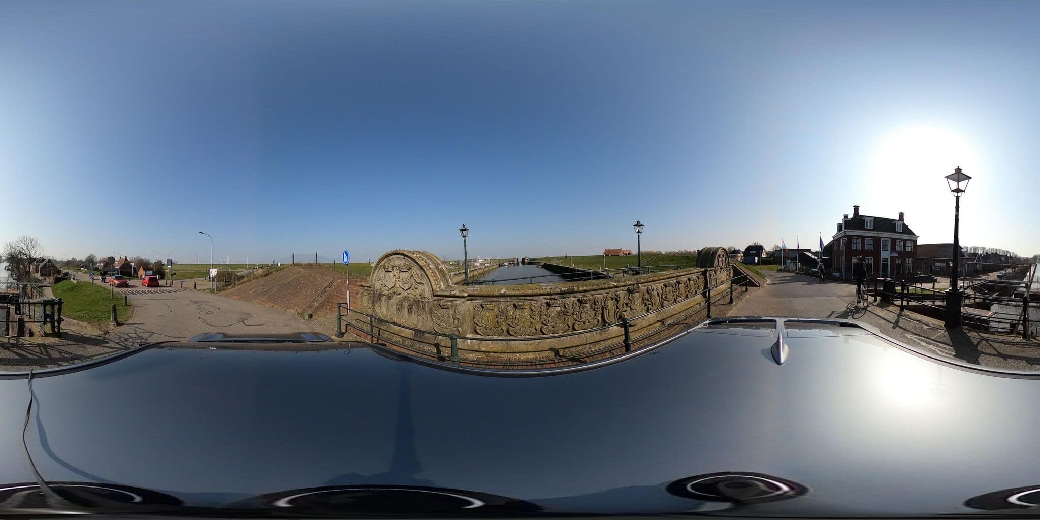 Street view near Hotel Termunterzijl, Nieuwolda — © thewizard (CC BY-SA · Mapillary)
