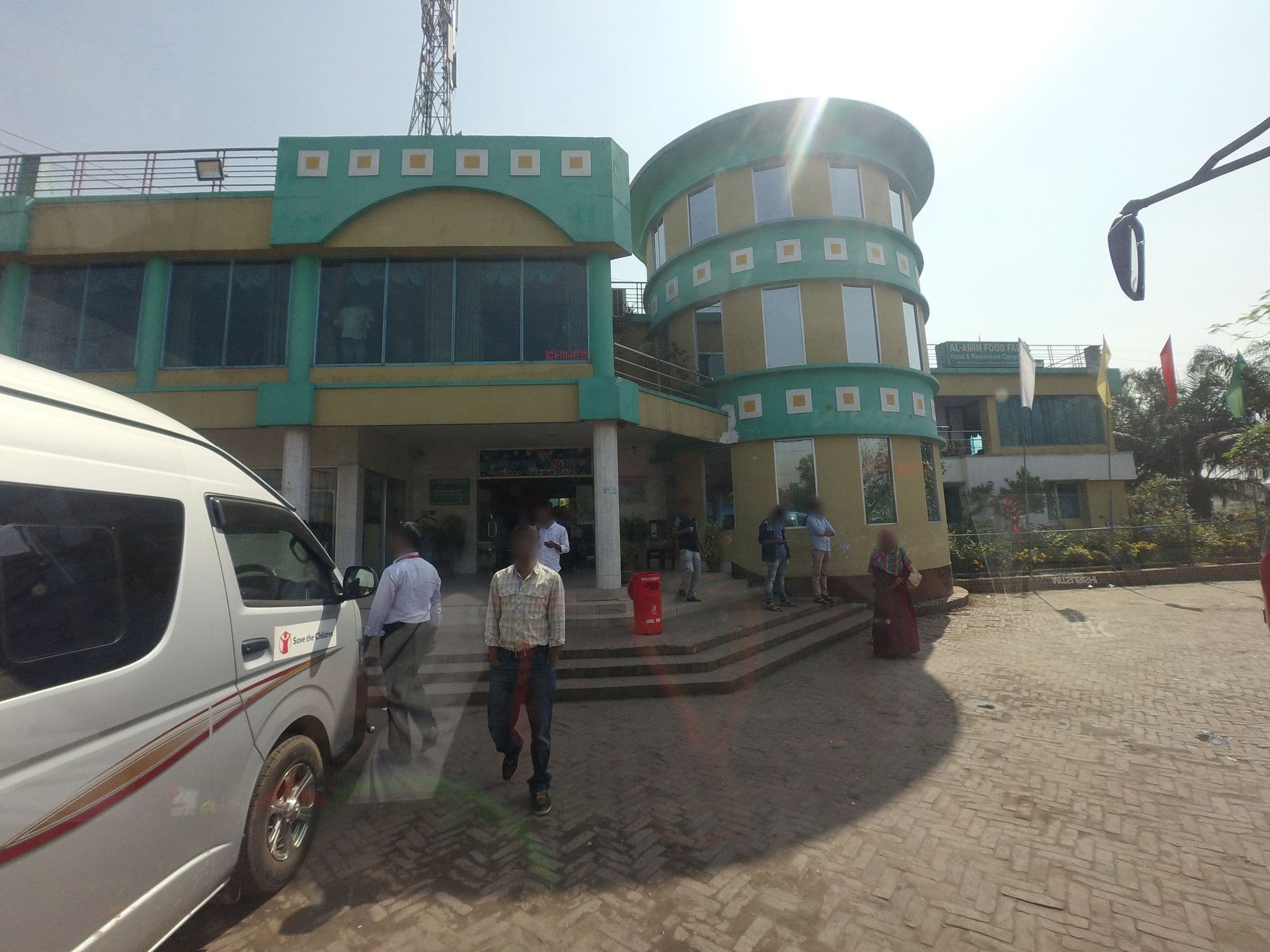 Street view near Al-Amin Hotel & Restaurant, Habiganj — © mmahmud (CC BY-SA · Mapillary)