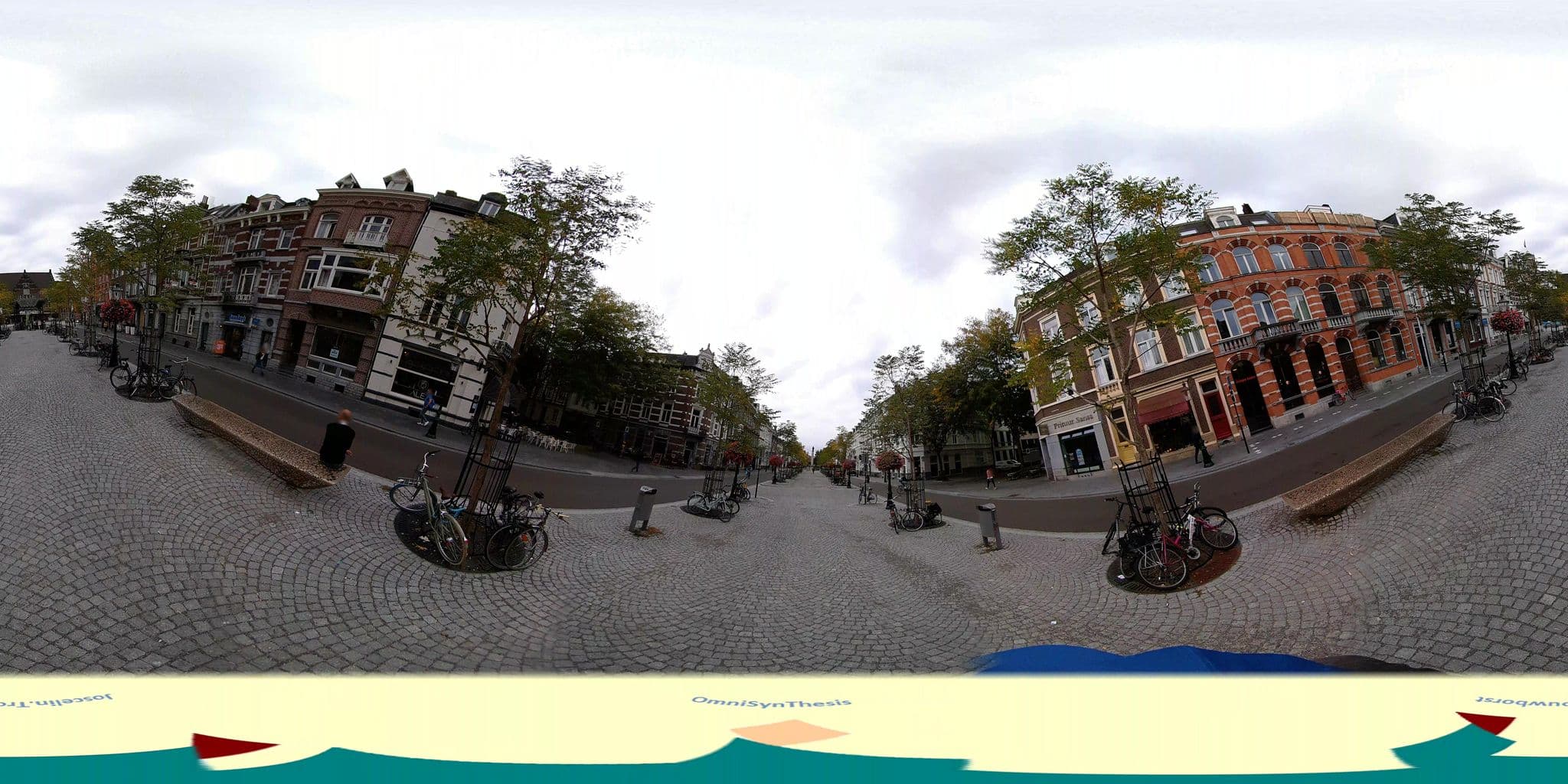 Street view near Hotel Sansa, Maastricht — © ost360vr_Joscelin (CC BY-SA · Mapillary)