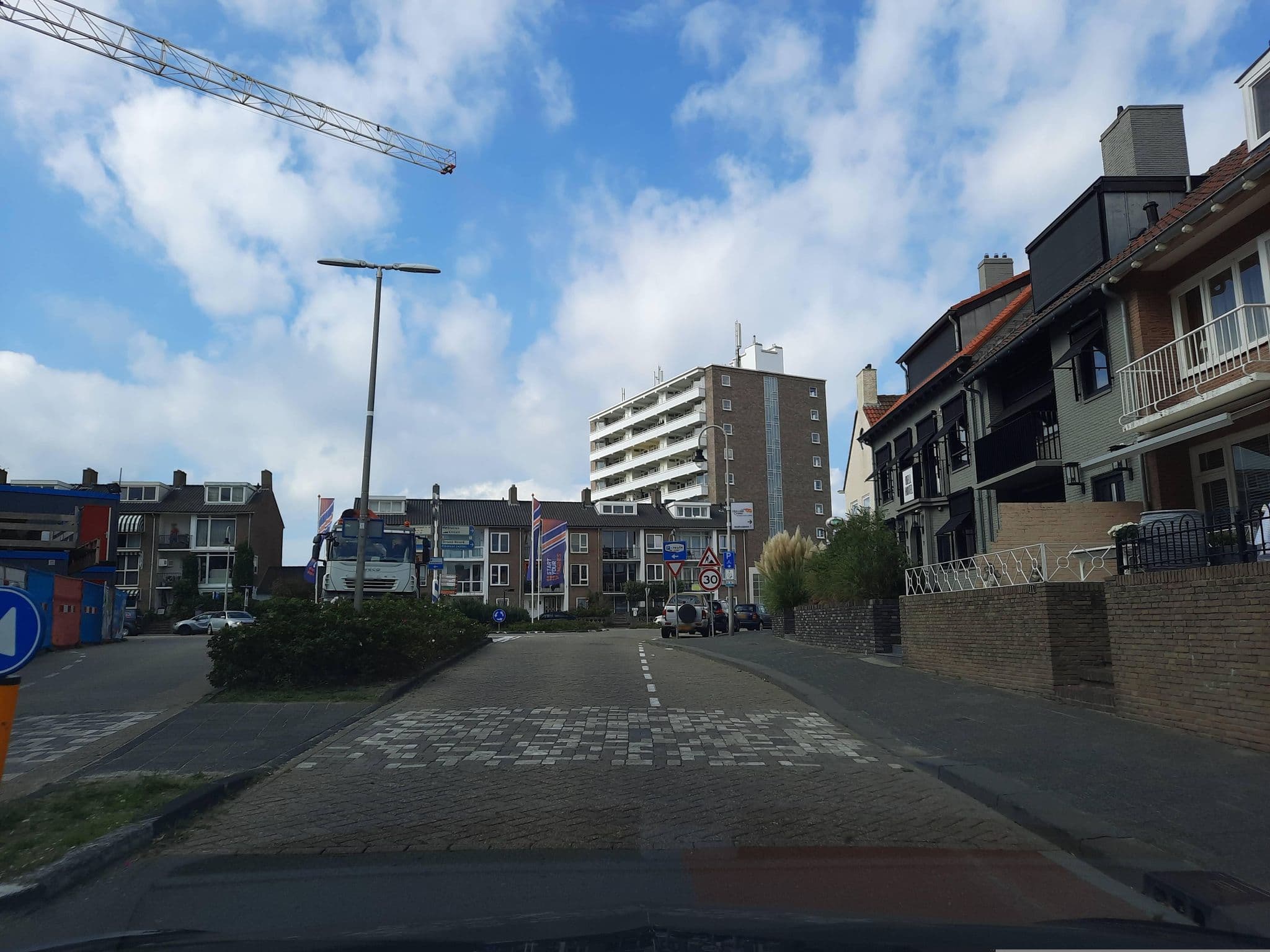 Street view near Hotel Noordzee, Zandvoort