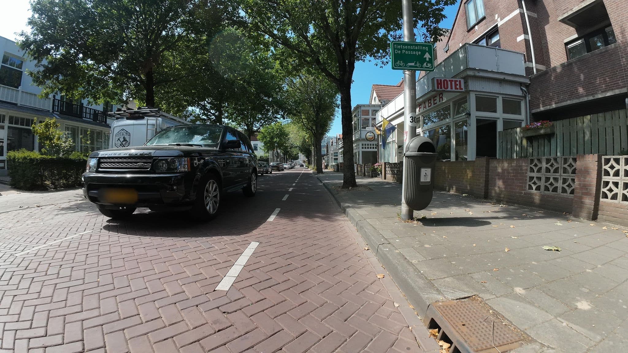 Street view near Hotel Faber, Zandvoort — © teddy73 (CC BY-SA · Mapillary)