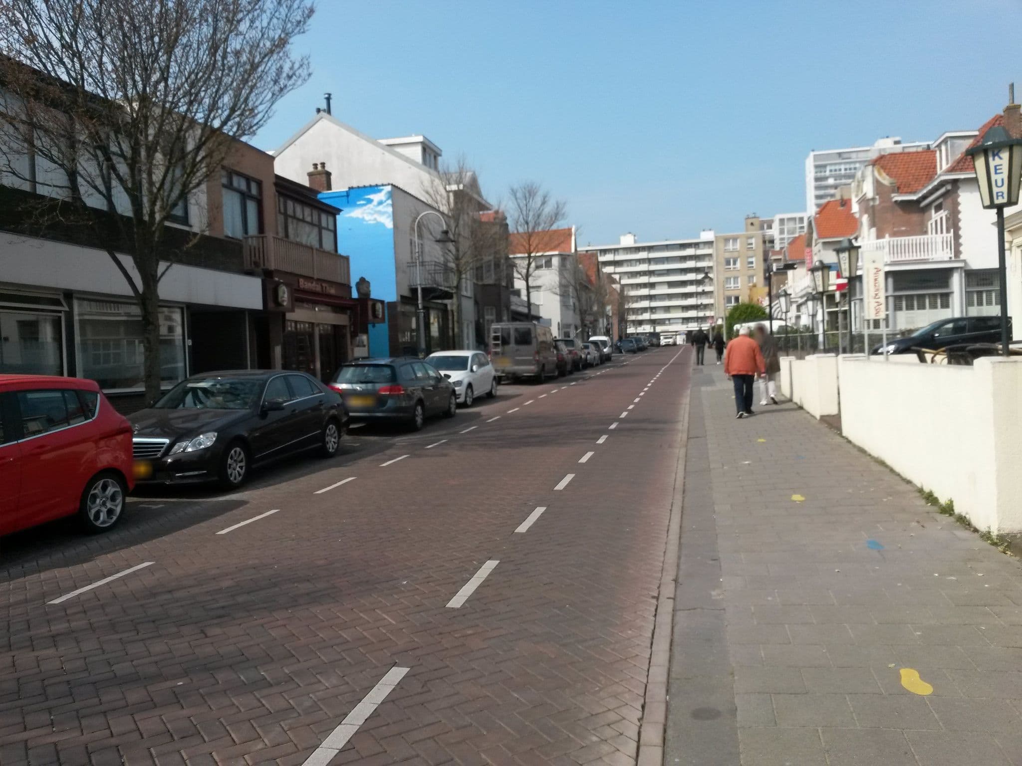 Street view near Hotel Keur, Zandvoort