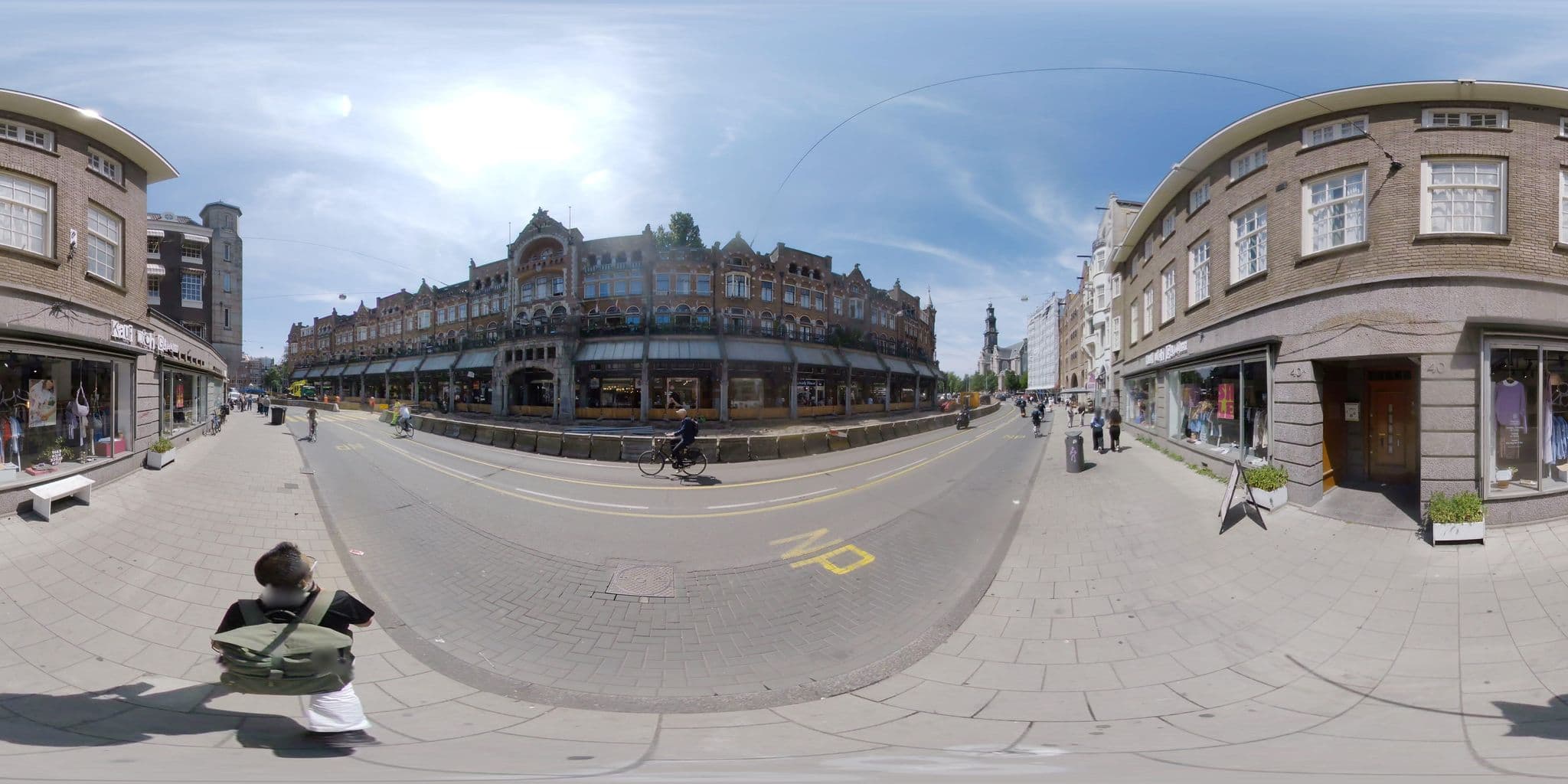 Street view near Nadia Hotel, Amsterdam — © mapconcierge (CC BY-SA · Mapillary)