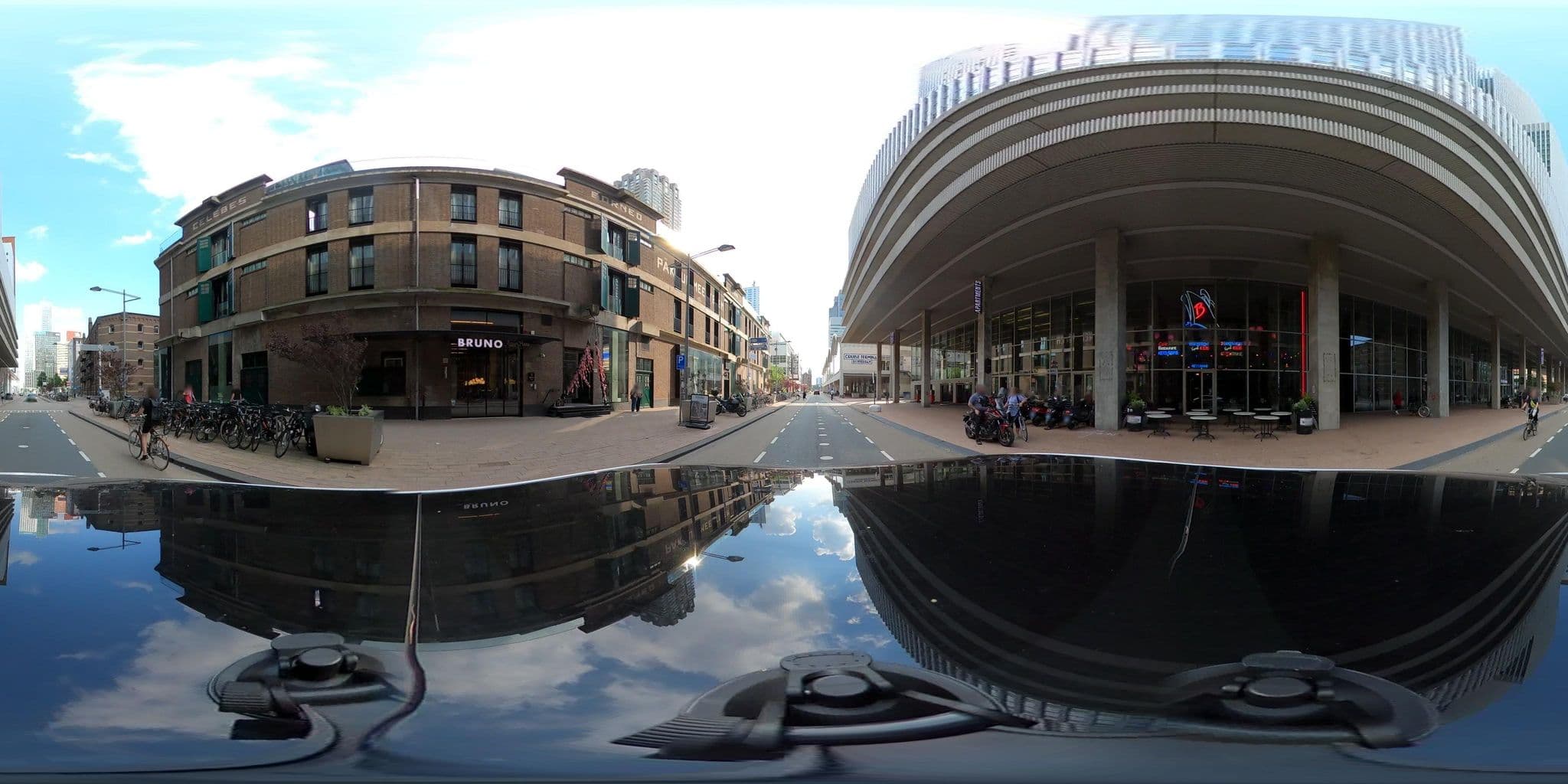 Street view near Room Mate Bruno, Kop van Zuid — © tumblecow (CC BY-SA · Mapillary)