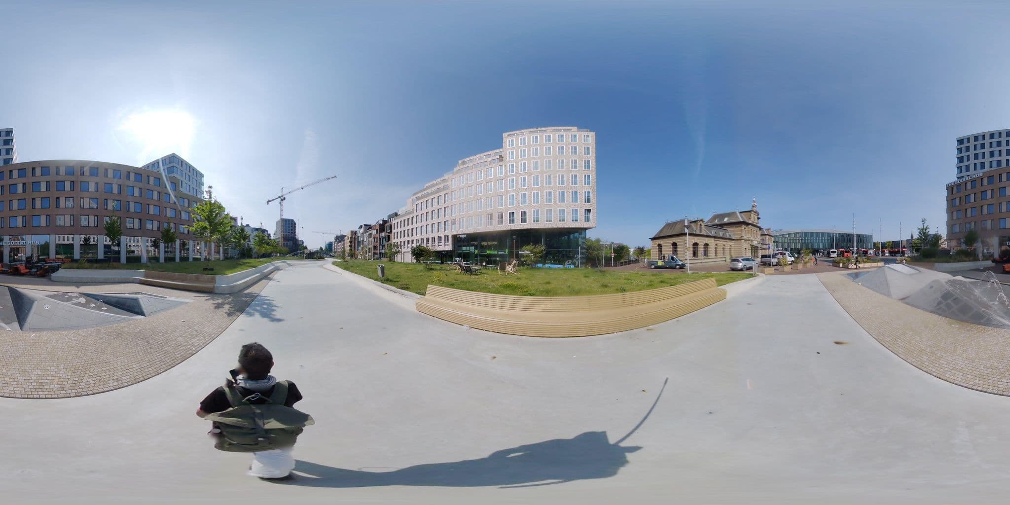 Street view near The Social Hub, Delft — © mapconcierge (CC BY-SA · Mapillary)