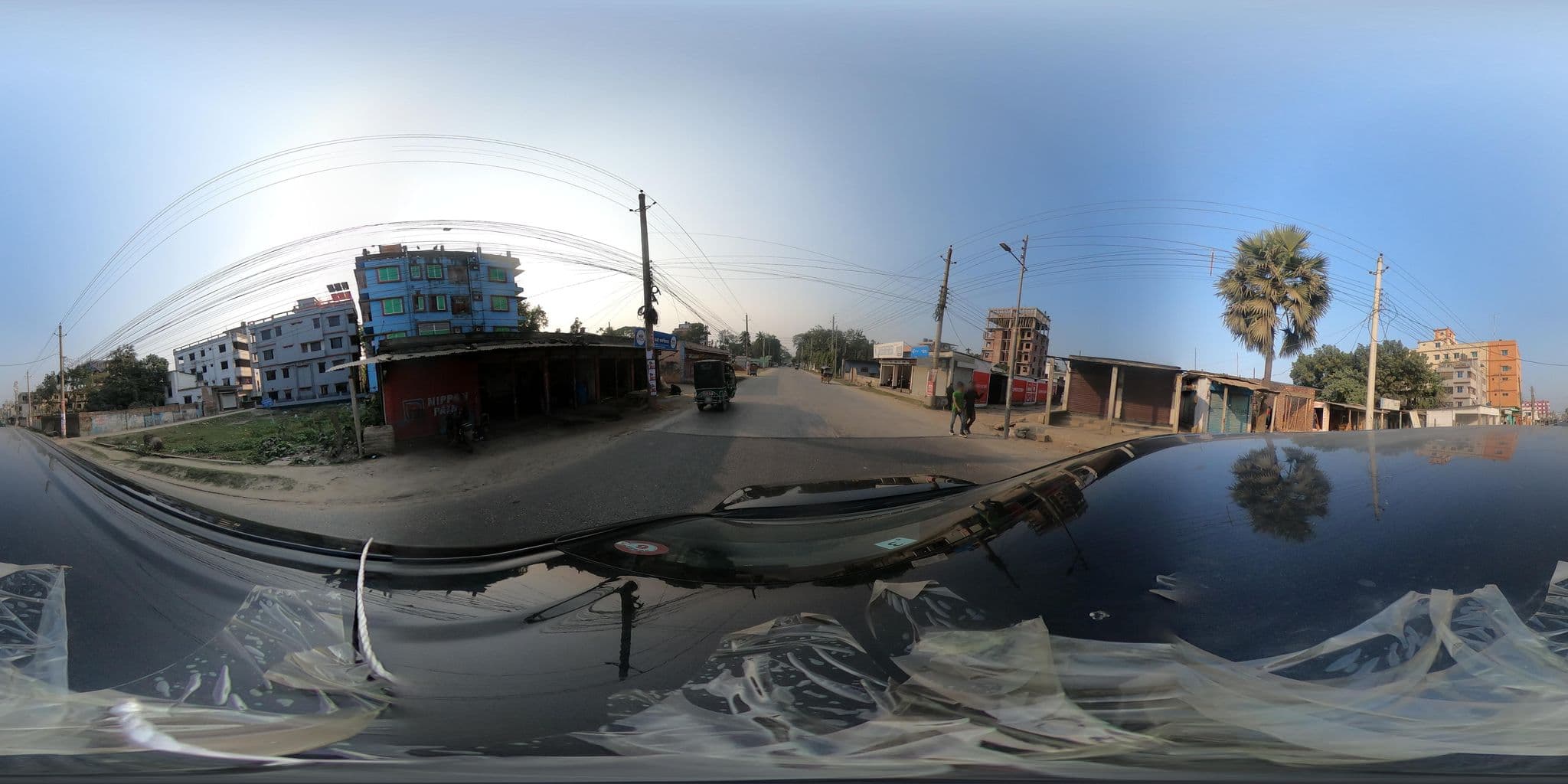 Street view near Lutfa Bhobon, Mymensingh — © manikdae34 (CC BY-SA · Mapillary)