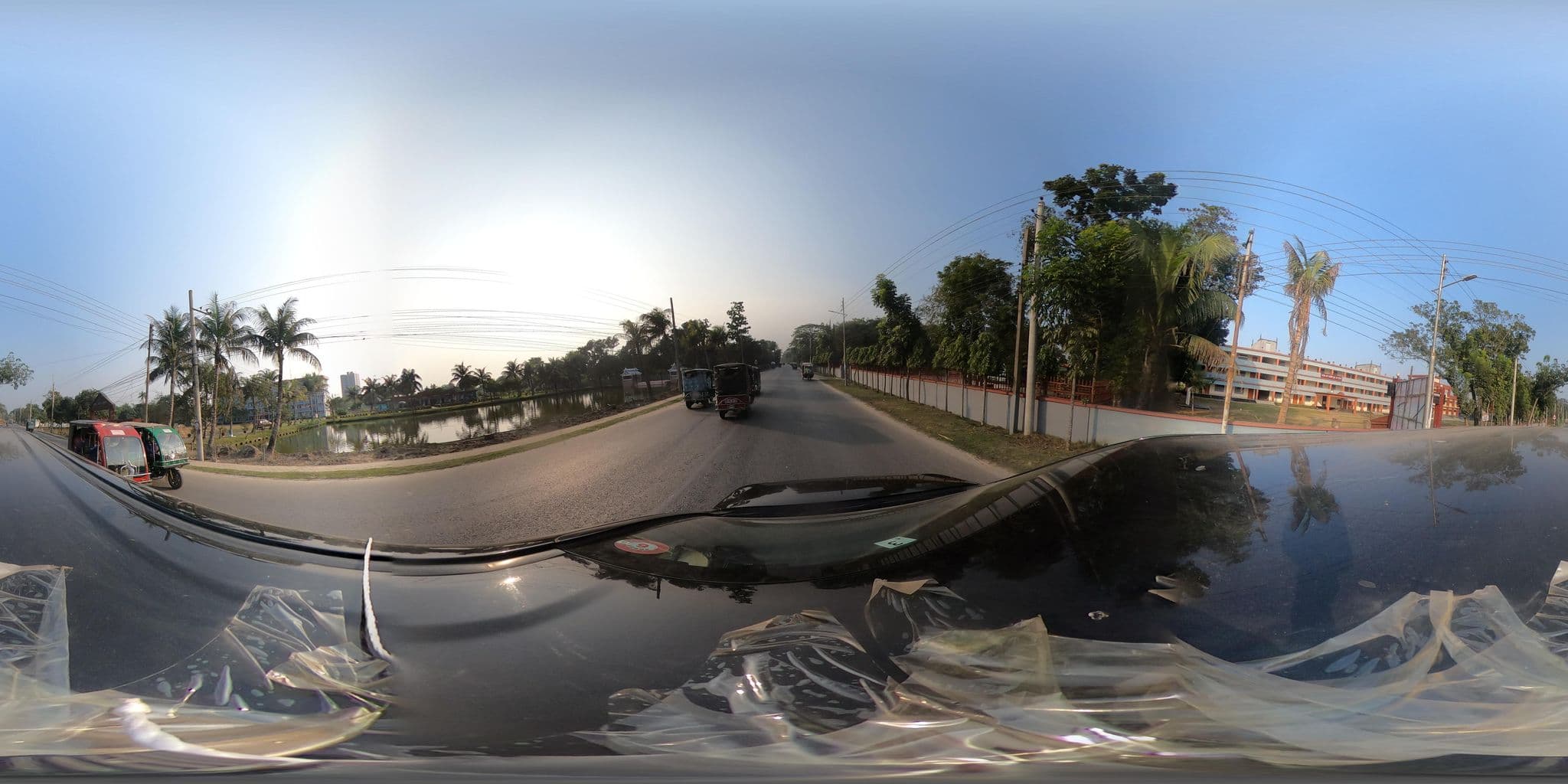 Street view near BGB Rest House বিজিবি বিশ্রাম হাউস, Mymensingh — © manikdae34 (CC BY-SA · Mapillary)