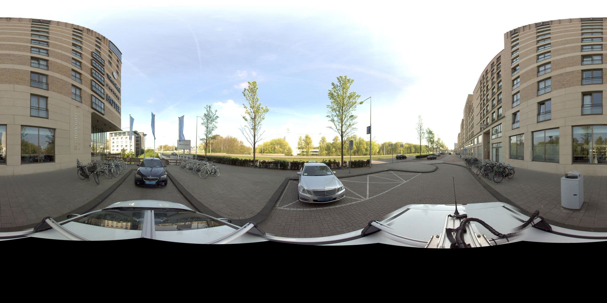 Street view near Fashion Hotel, Amsterdam