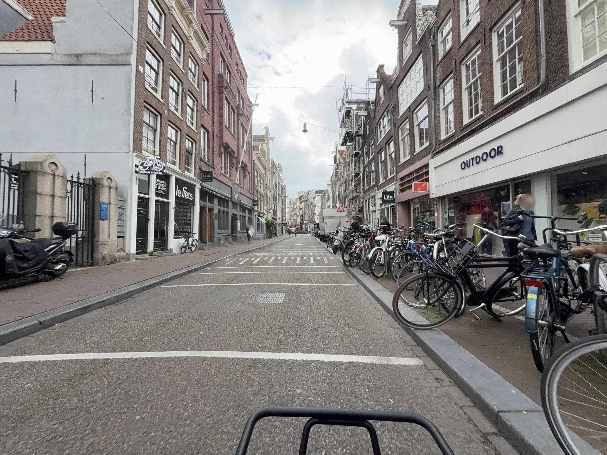 Street view near The Bank Hotel, Amsterdam — © ottor (CC BY-SA · Mapillary)