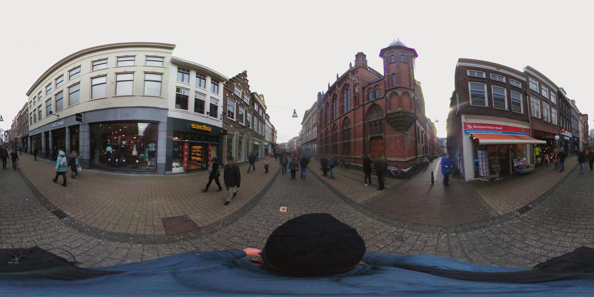 Street view near Het Archief, Zwolle — © ligfietser (CC BY-SA · Mapillary)