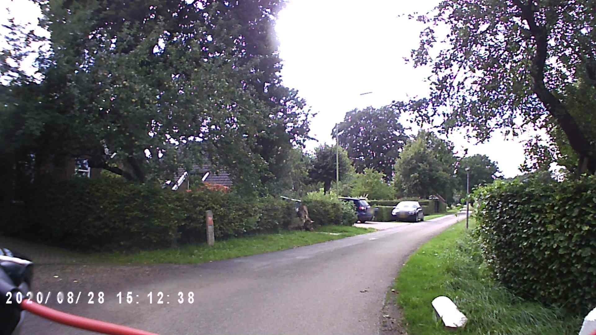Street view near B&B De Oude Molensteen, Eelde — © ezinge (CC BY-SA · Mapillary)