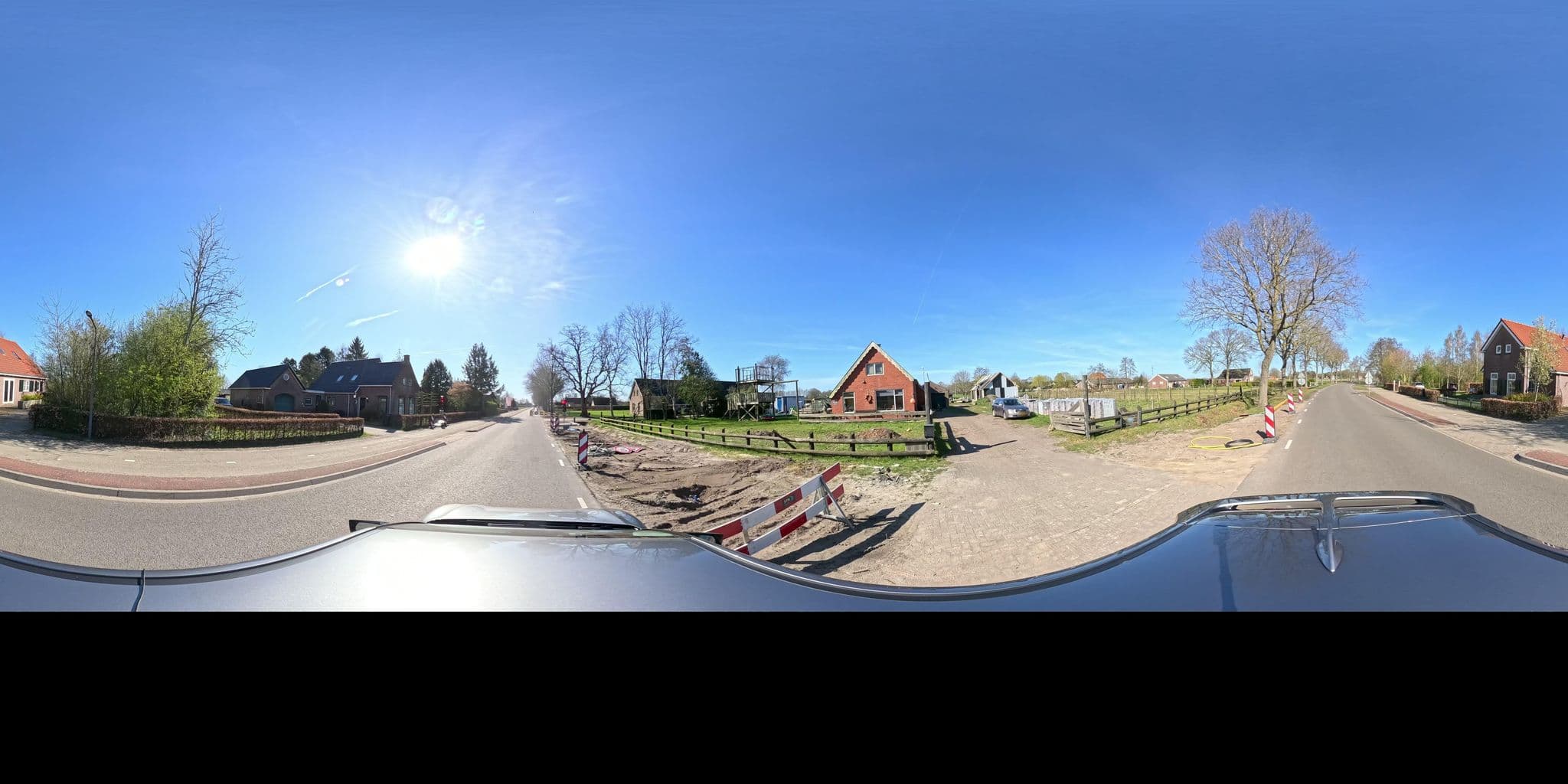 Street view near Bed & Breakfast, Jubbega — © thewizard (CC BY-SA · Mapillary)