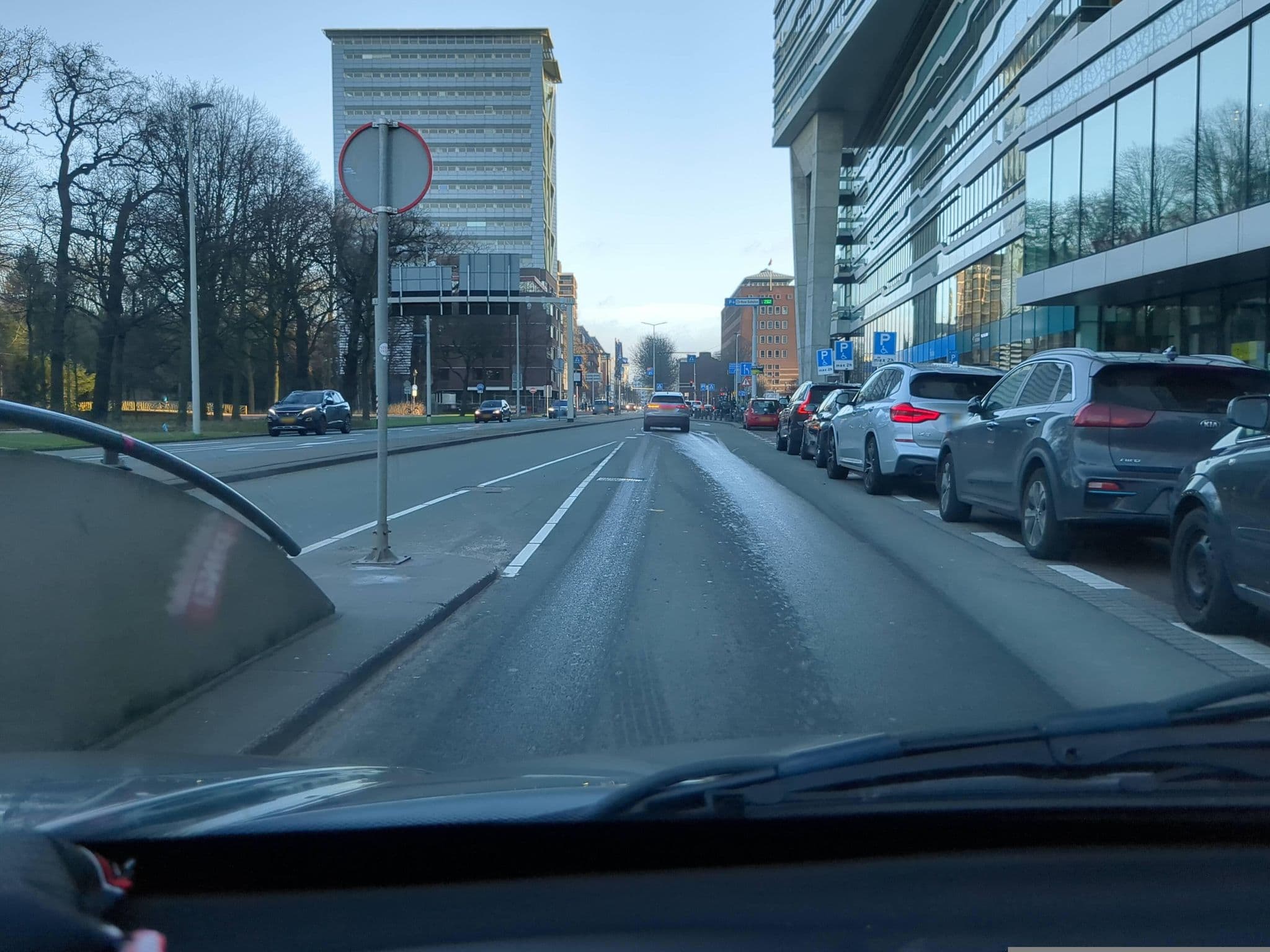 Street view near Babylon Hotel Den Haag, The Hague — © TomBadabom (CC BY-SA · Mapillary)