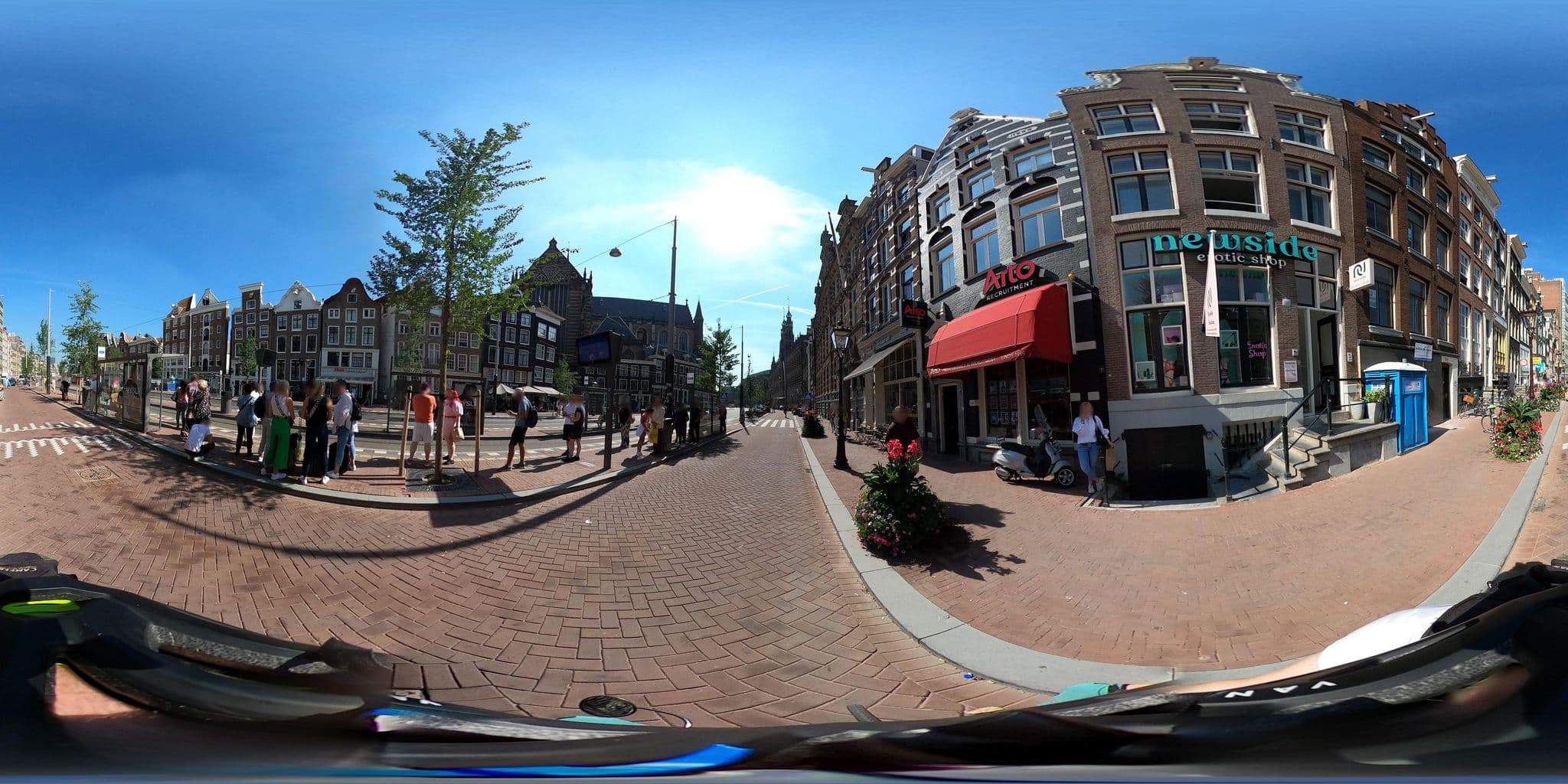 Street view near Hotel Tamara, Amsterdam