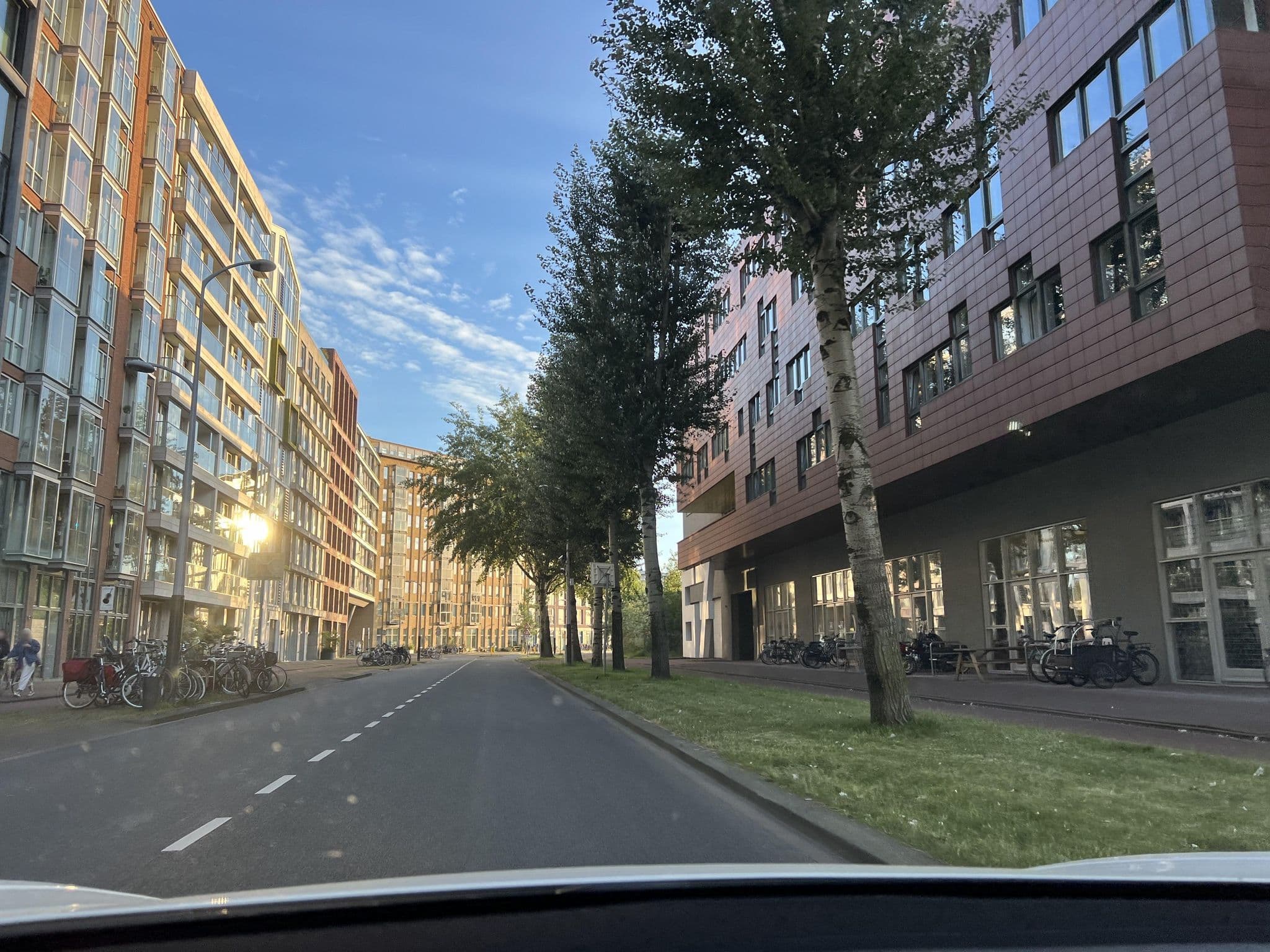 Street view near Houthavens Apartments, Amsterdam
