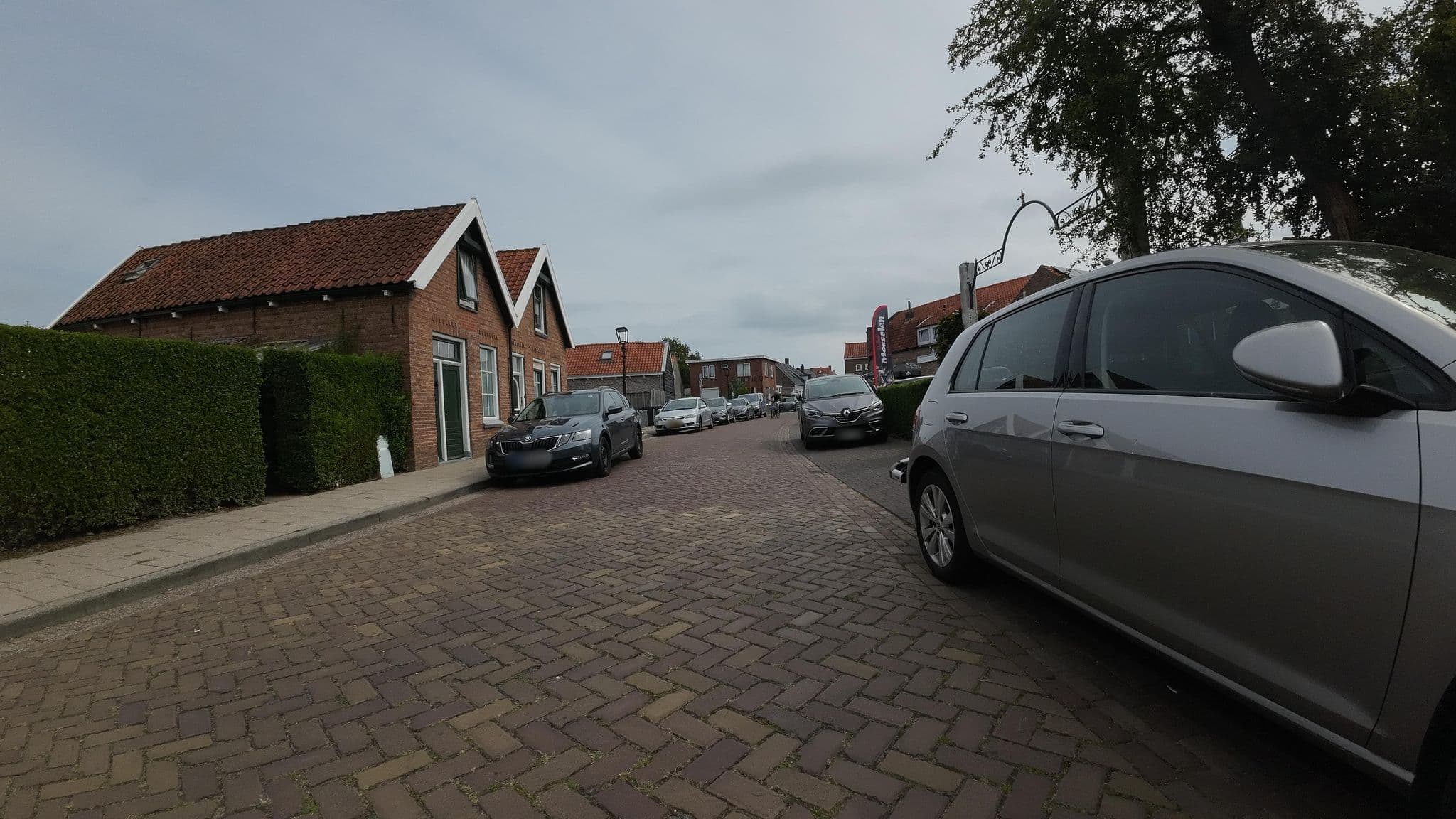 Street view near Het Overleg, Breskens