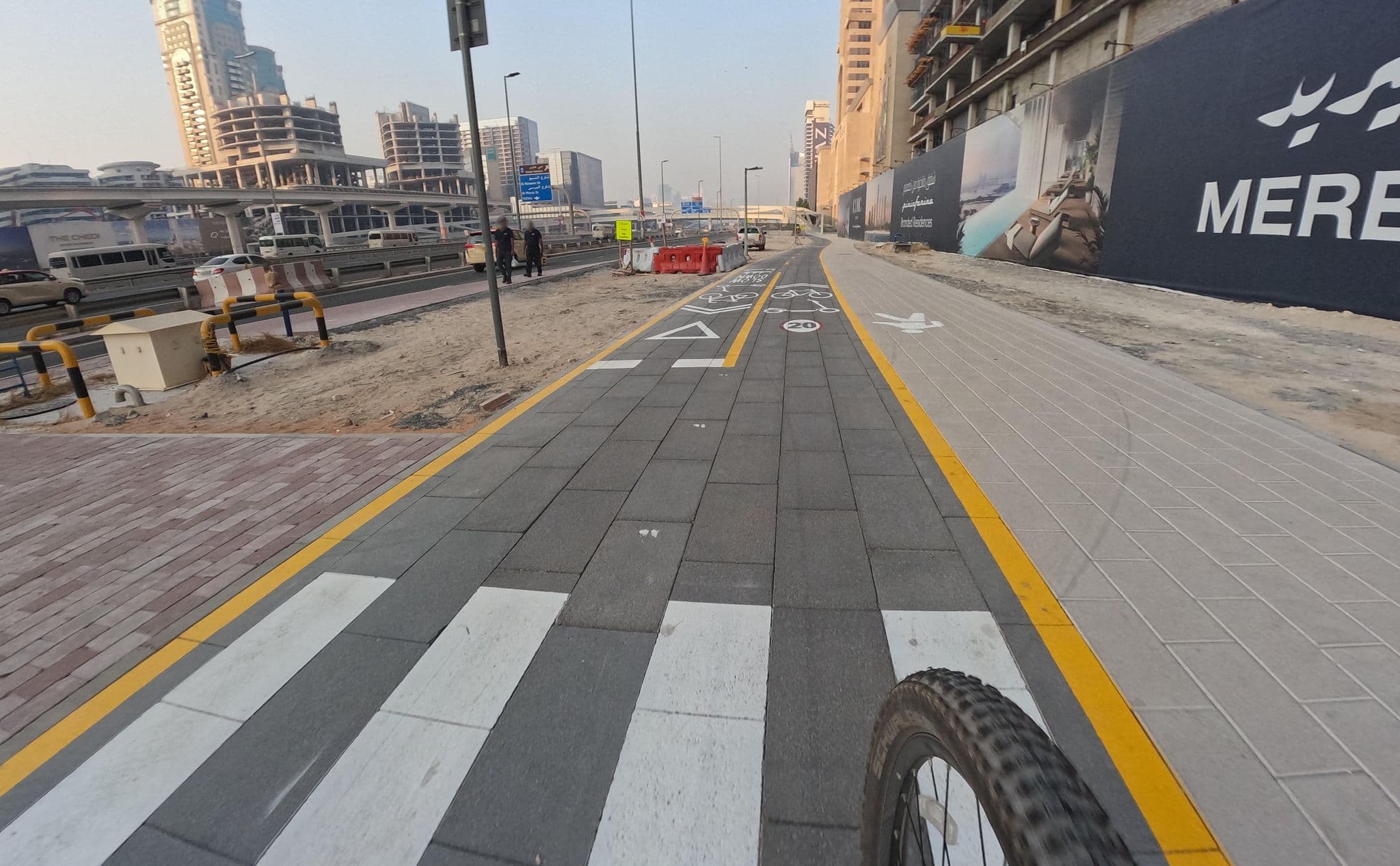 Street view near Grand Midwest Tower Hotel Apartments, Knowledge Village — © countzero5 (CC BY-SA · Mapillary)