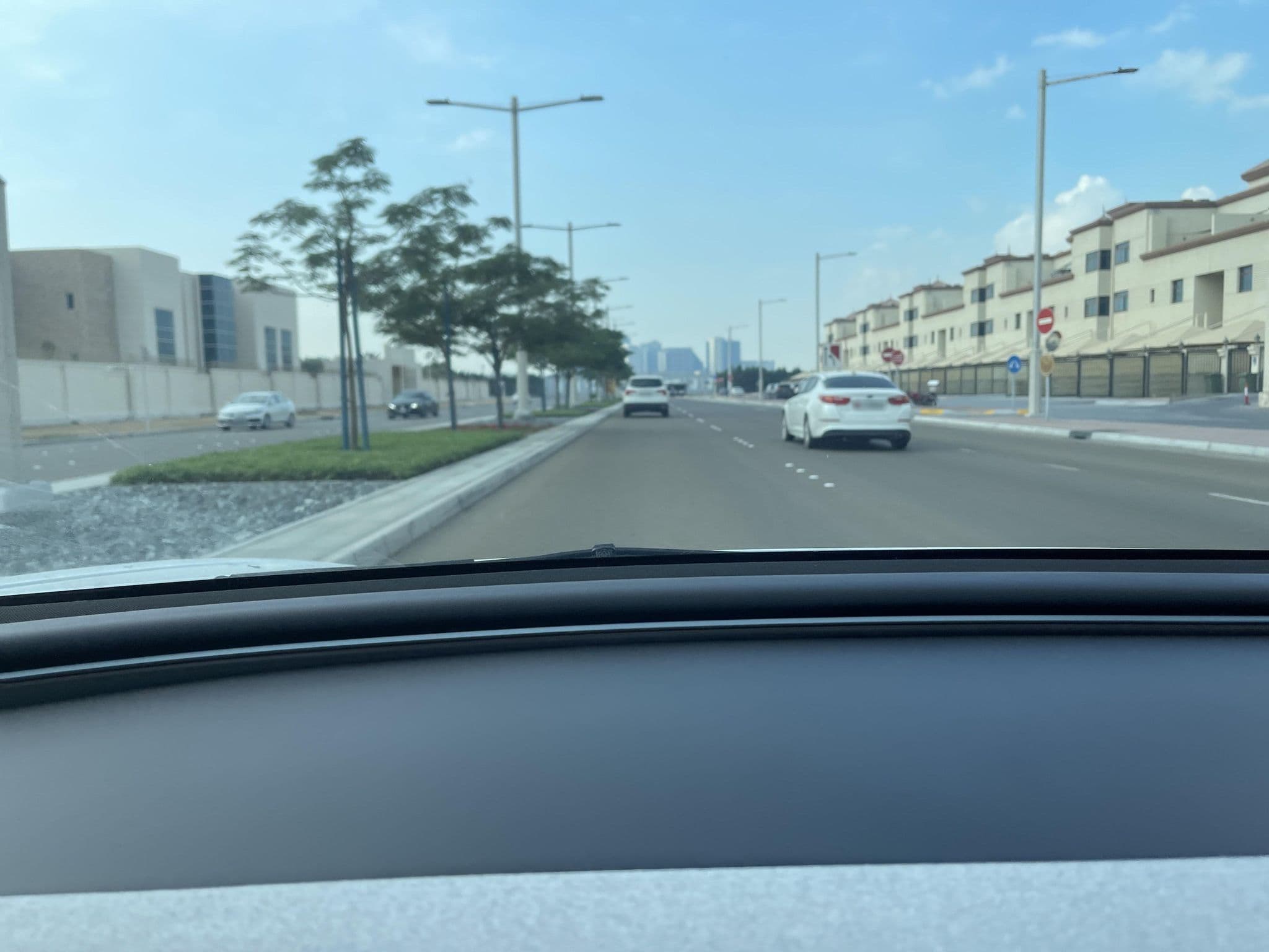 Street view near Andalus Al Seef Resort & Spa, Abu Dhabi — © alnaqbi9 (CC BY-SA · Mapillary)