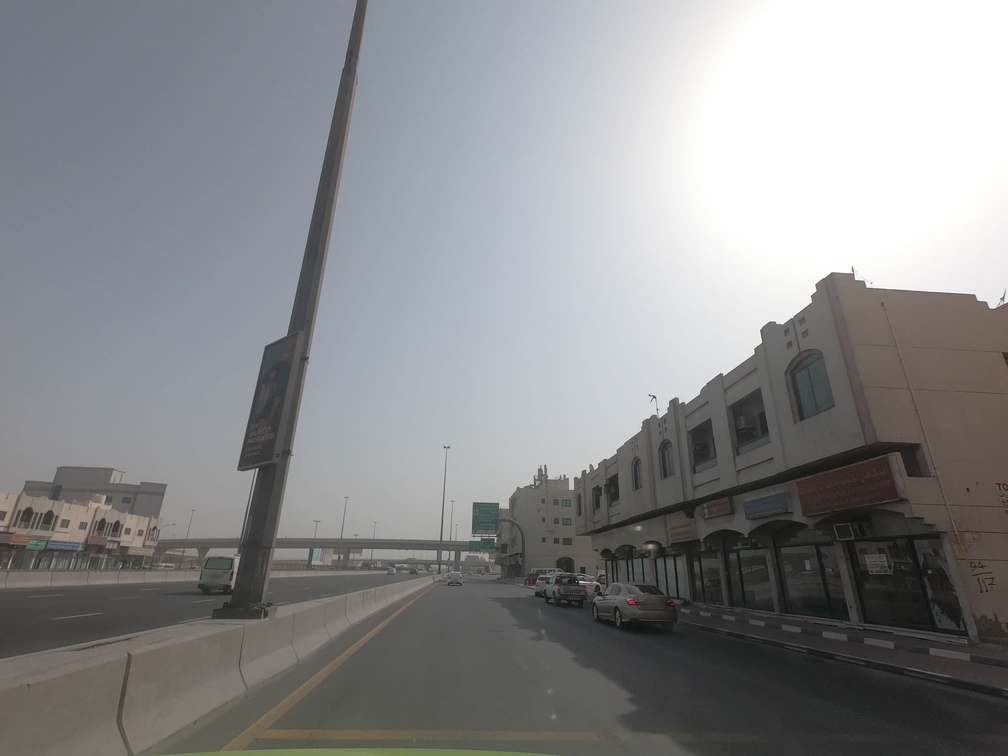 Street view near Abu dhabi sofital hotel, Sharjah — © countzero5 (CC BY-SA · Mapillary)