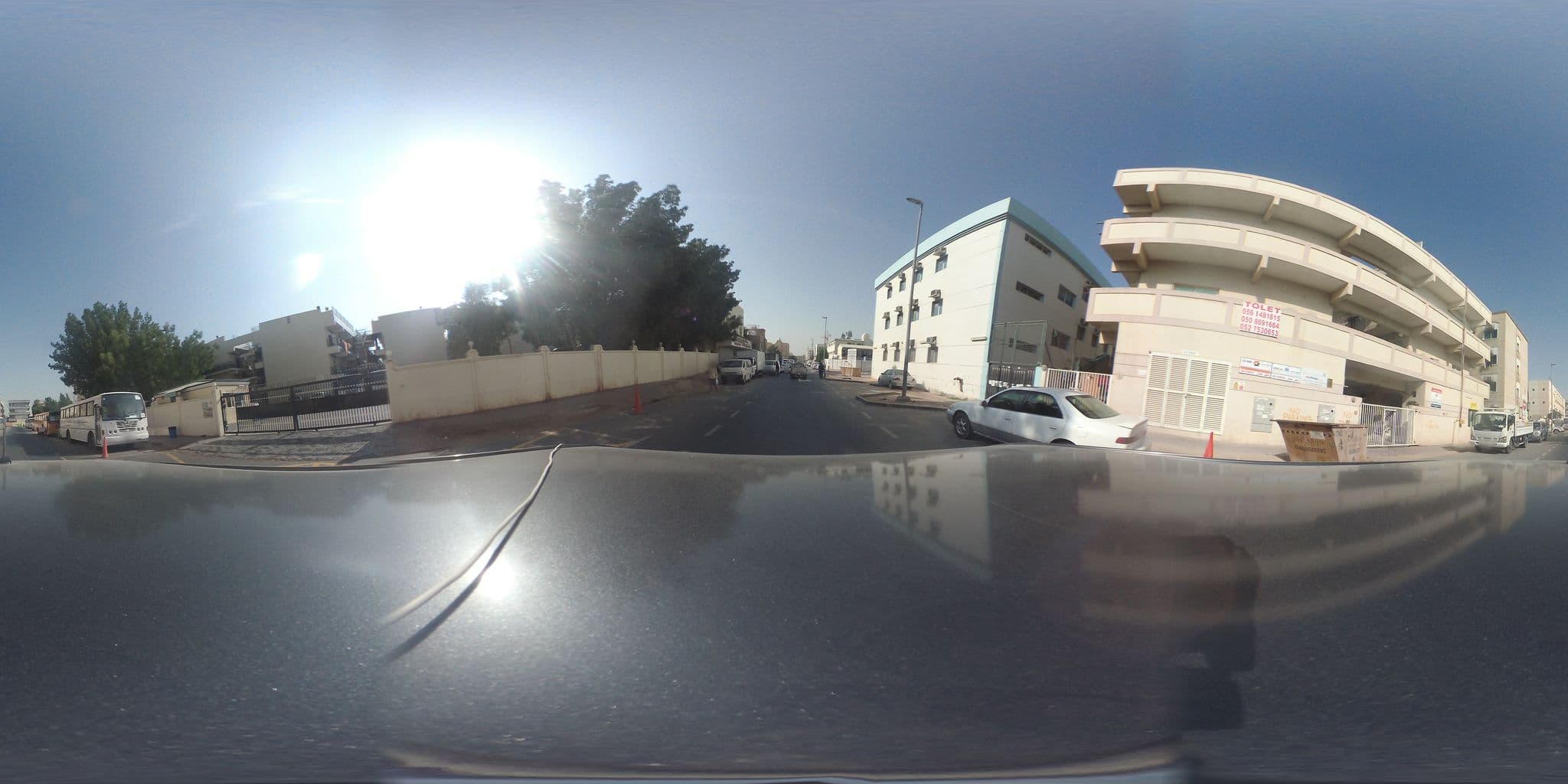 Street view near Delmonte accommodation, Al Mizhar First — © wassaf (CC BY-SA · Mapillary)