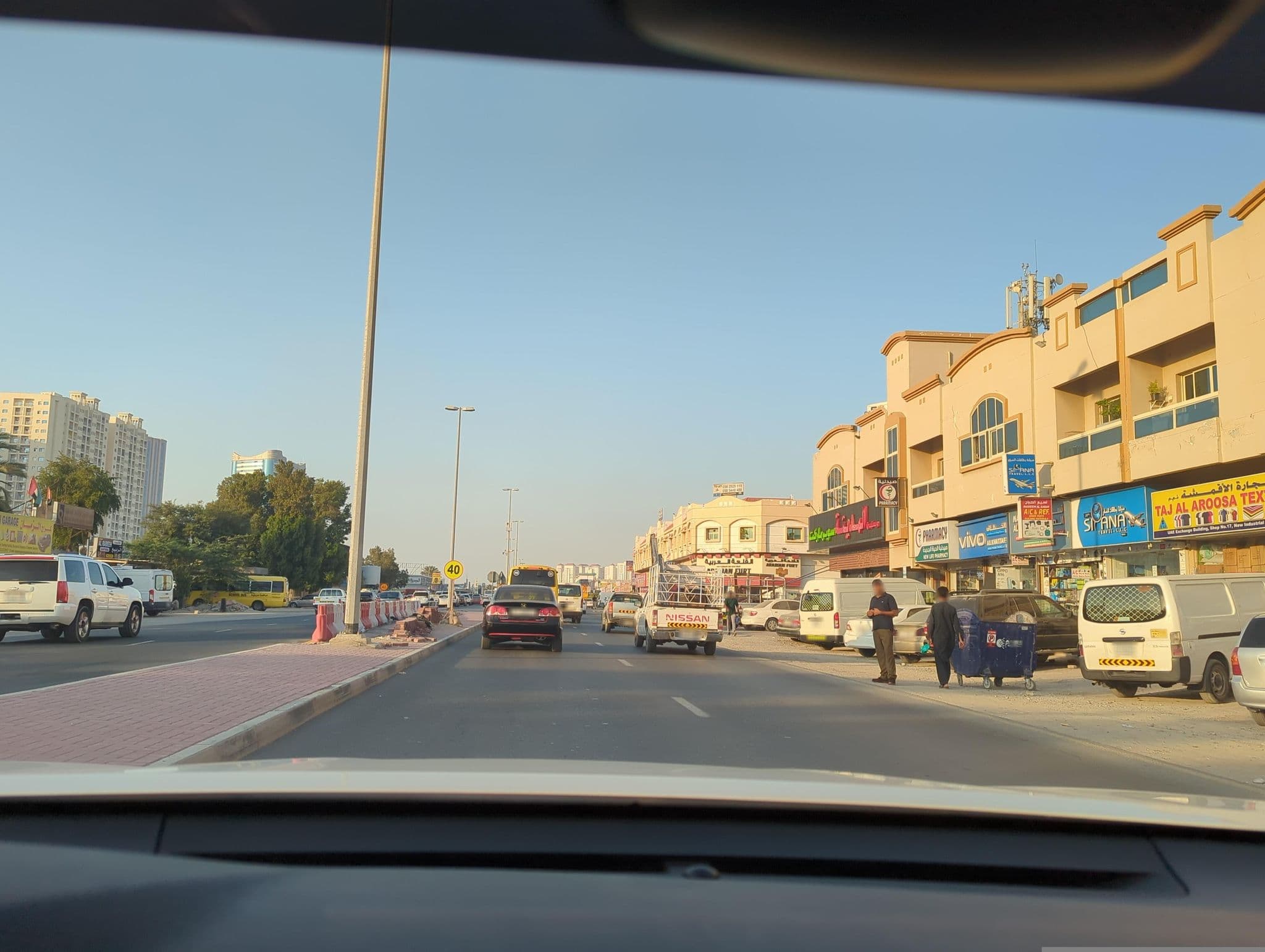 Street view near Muthappa, Ajman — © Majid_Waze (CC BY-SA · Mapillary)