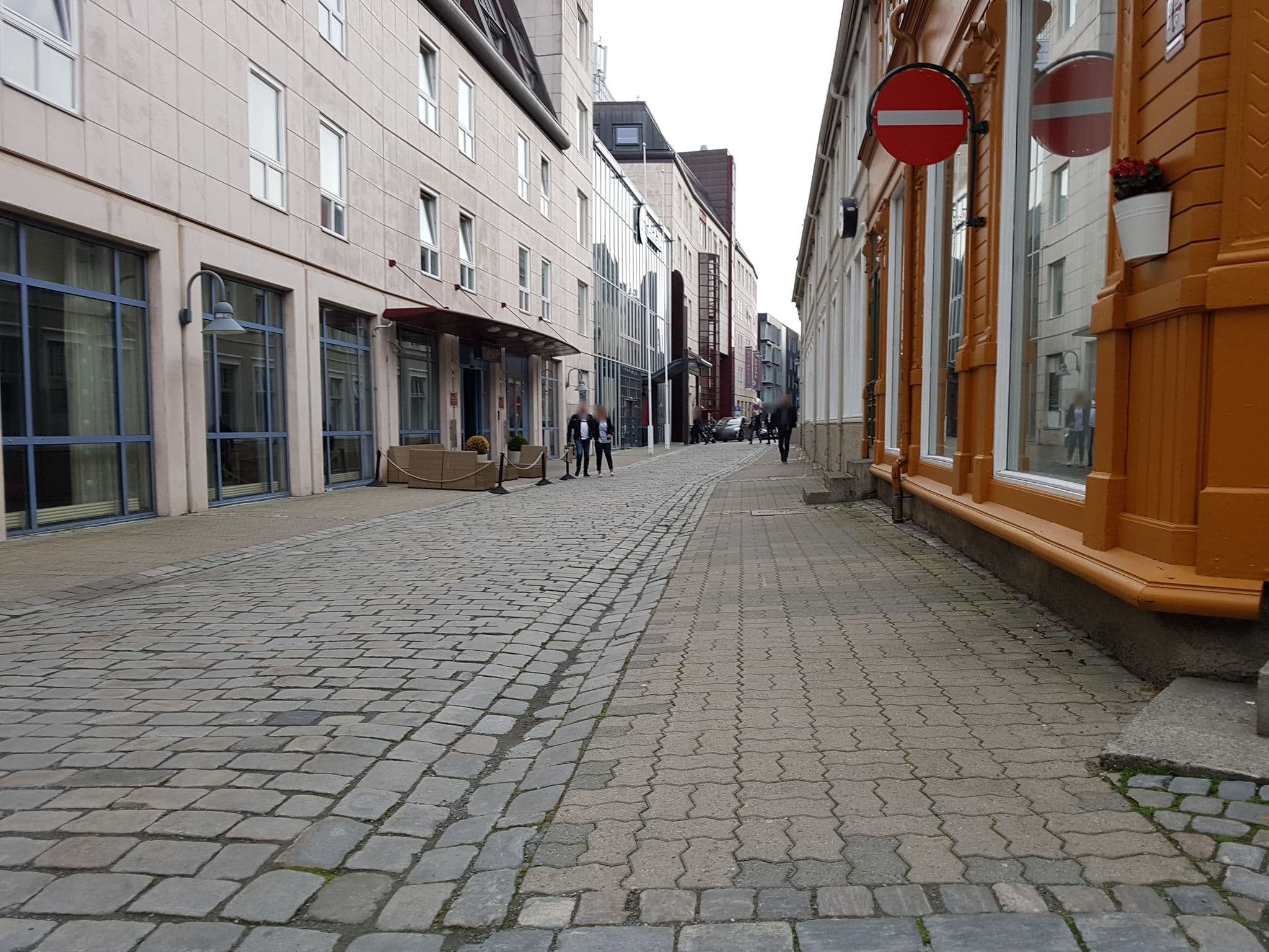Street view near Home Hotel Grand Olav, Trondheim — © pbb (CC BY-SA · Mapillary)
