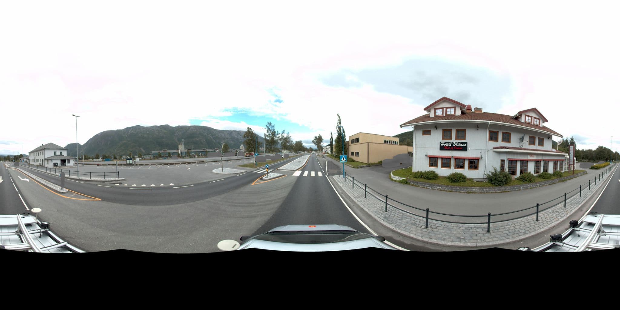 Street view near Milano, Mosjøen — © VegvesenITS (CC BY-SA · Mapillary)