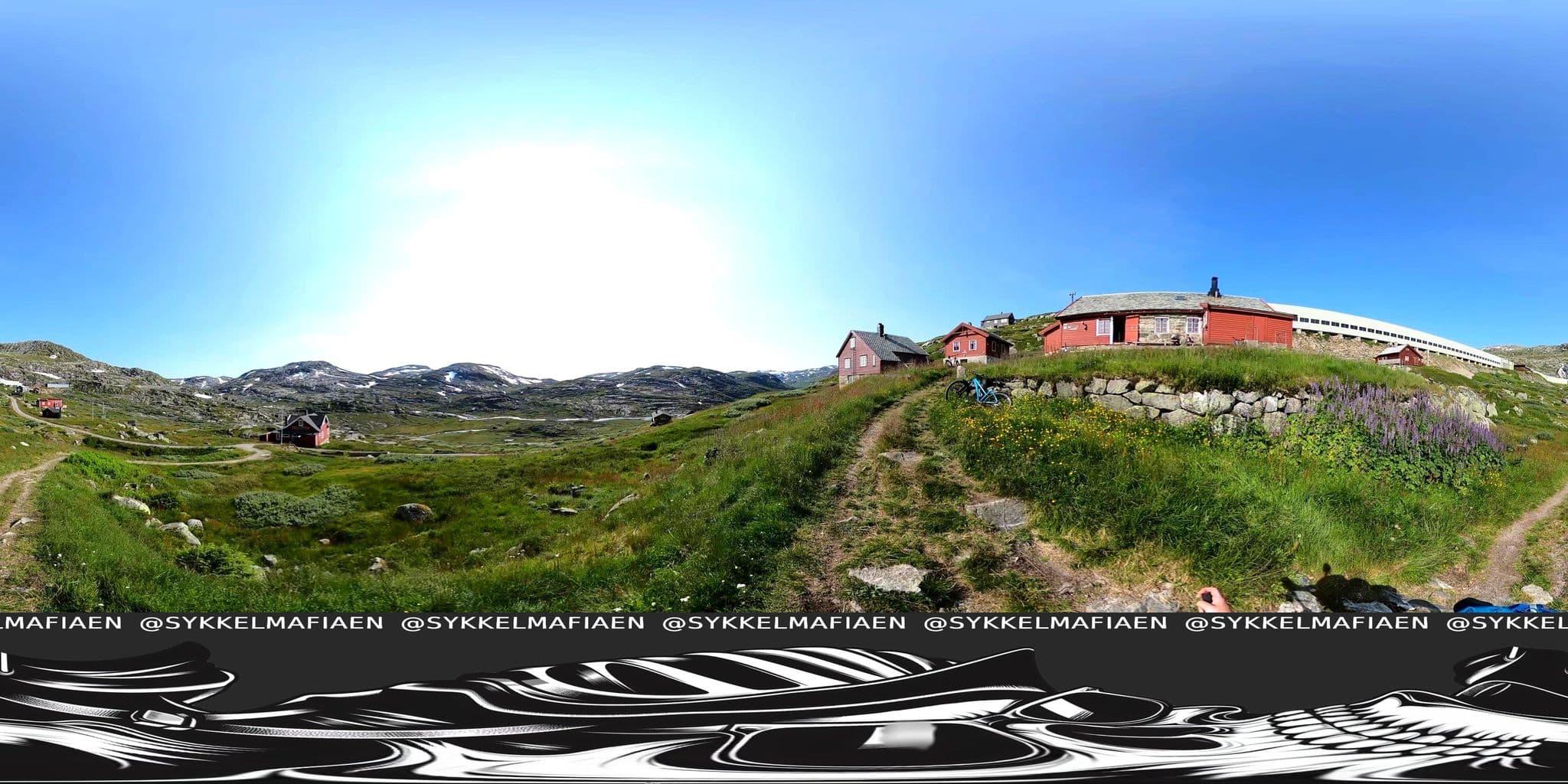 Street view near Hallingskeid Turisthytte, Ulvik — © Sykkelmafiaen (CC BY-SA · Mapillary)