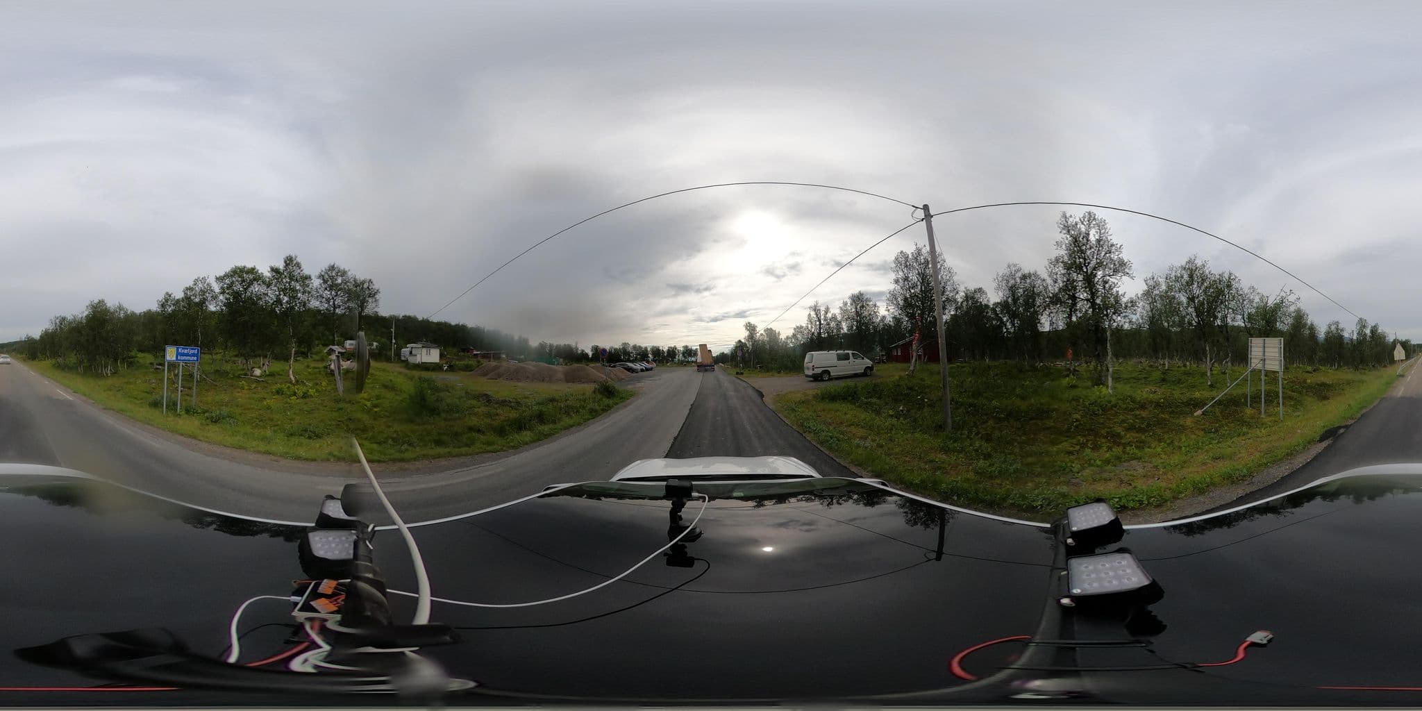 Street view near Bjørnhaugen, Borkenes — © catoandersen (CC BY-SA · Mapillary)