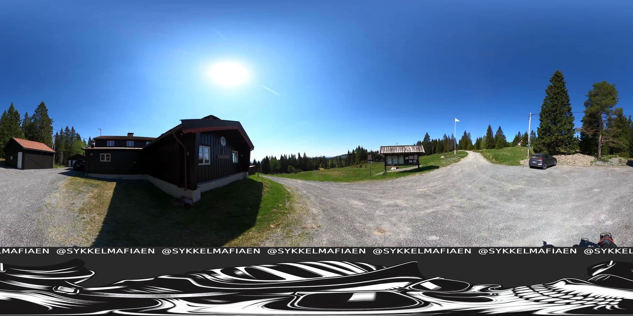 Street view near Løvlia, Hønefoss — © Sykkelmafiaen (CC BY-SA · Mapillary)