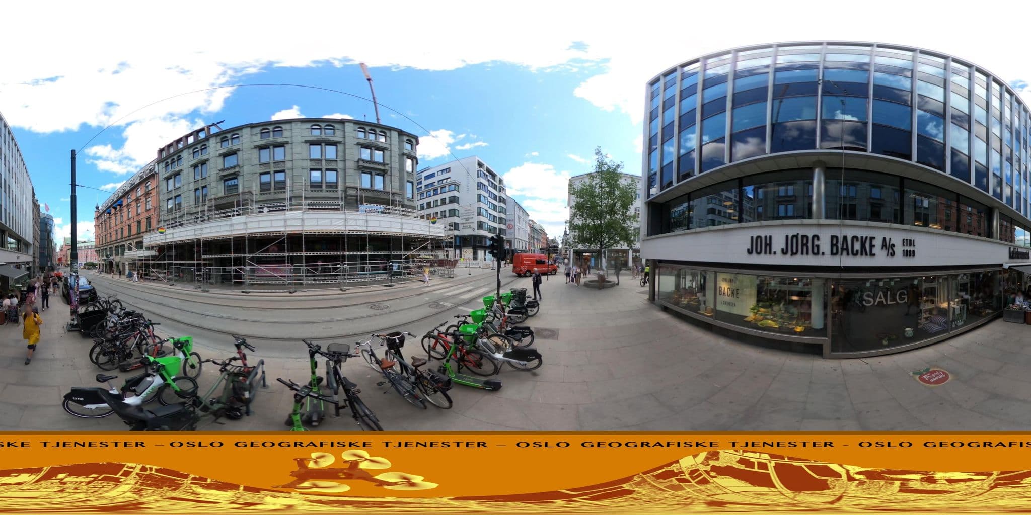 Street view near P-Hotels Oslo, Oslo — © OsloGeo_Ola_Juul_Holm (CC BY-SA · Mapillary)