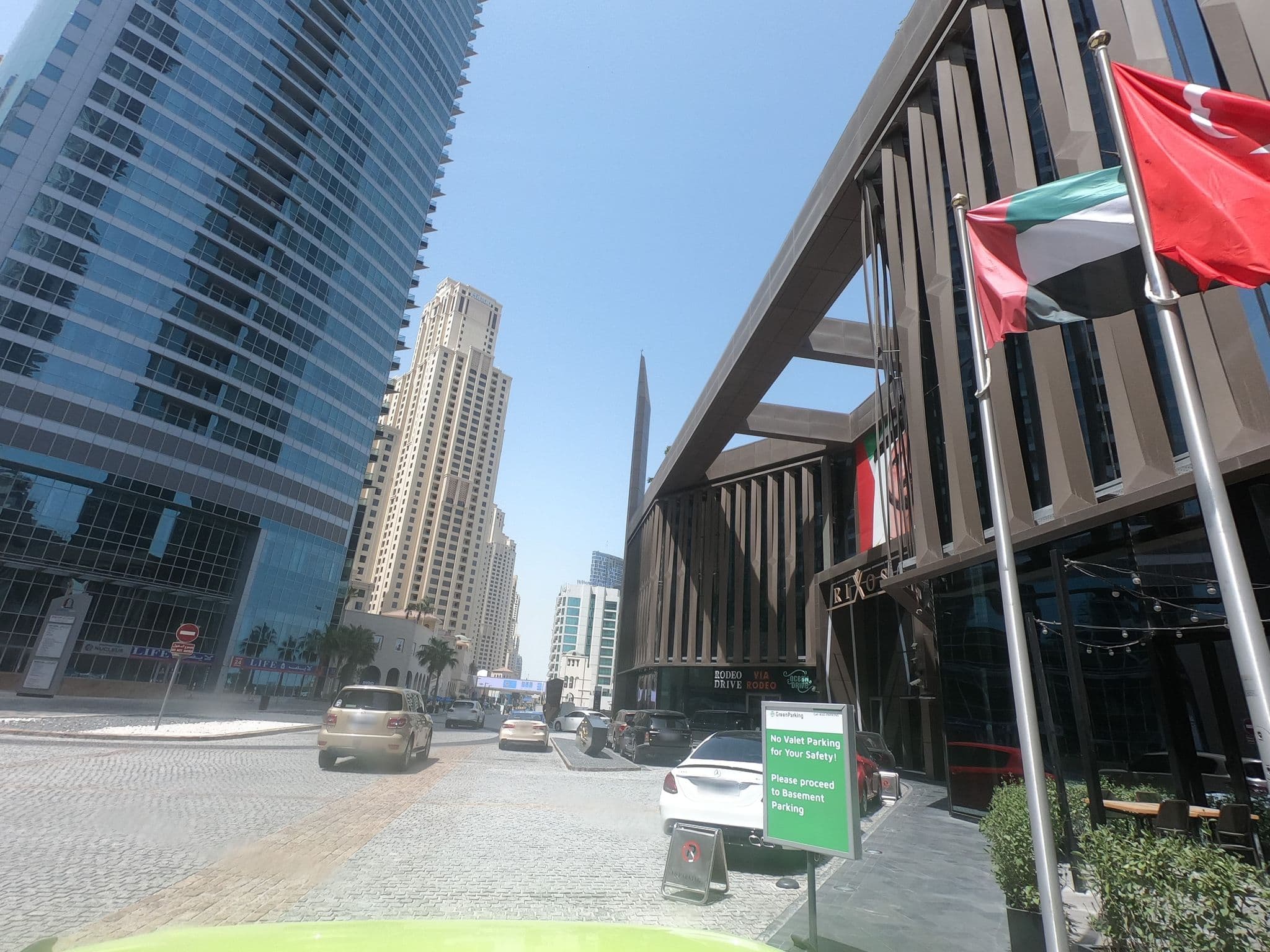 Street view near Rixos Premium Dubai, Dubai Marina — © countzero5 (CC BY-SA · Mapillary)