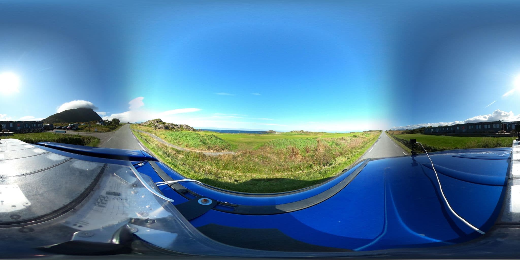 Street view near Lofoten Links, Evjen — © catoandersen (CC BY-SA · Mapillary)