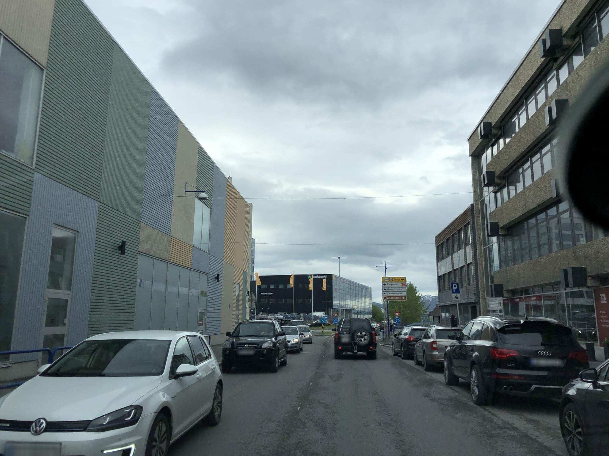 Street view near Senja hotell, Finnsnes — © laye (CC BY-SA · Mapillary)