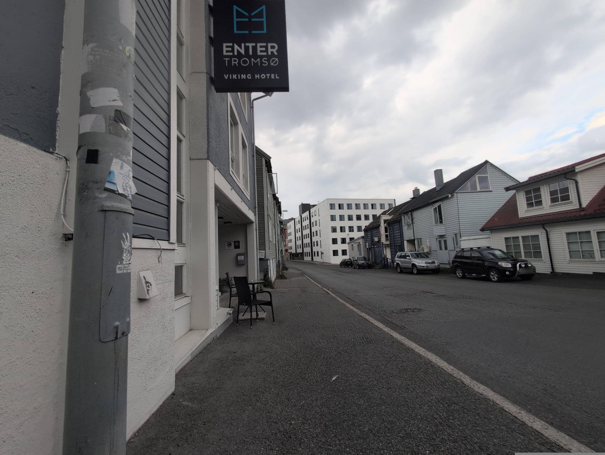 Street view near Viking Hotel, Tromsø — © benni347 (CC BY-SA · Mapillary)