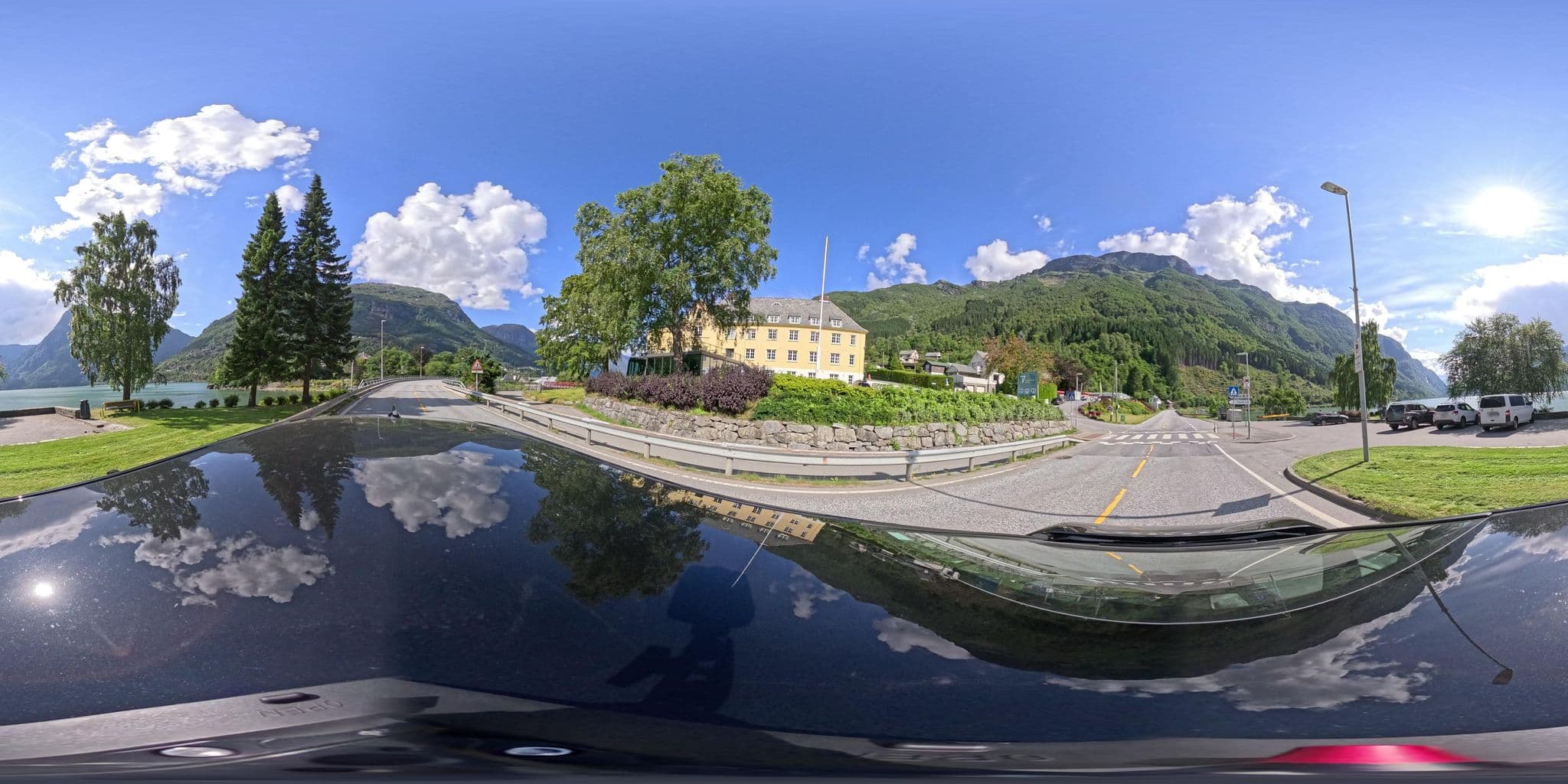 Street view near Trolltunga Hotel, Odda — © yannakis (CC BY-SA · Mapillary)