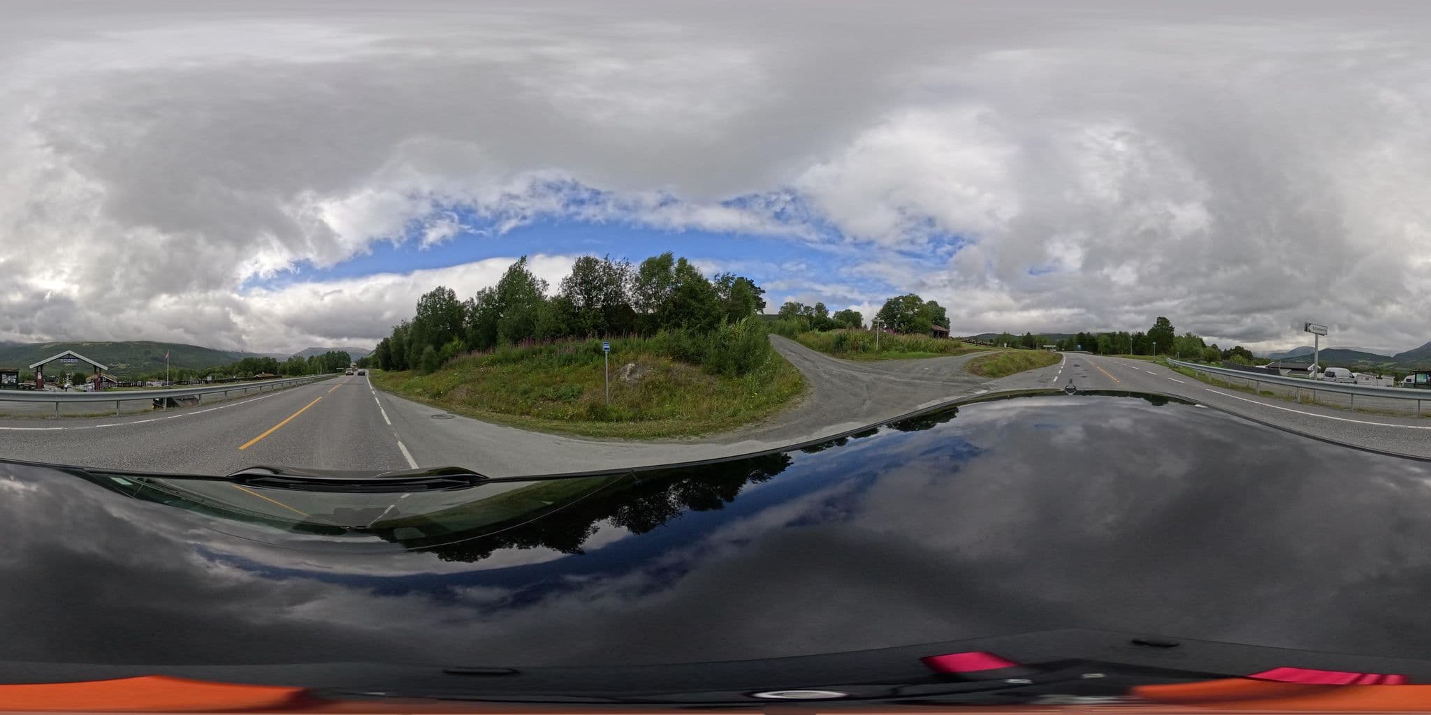 Street view near Breesgård Camping, Oppdal — © yannakis (CC BY-SA · Mapillary)