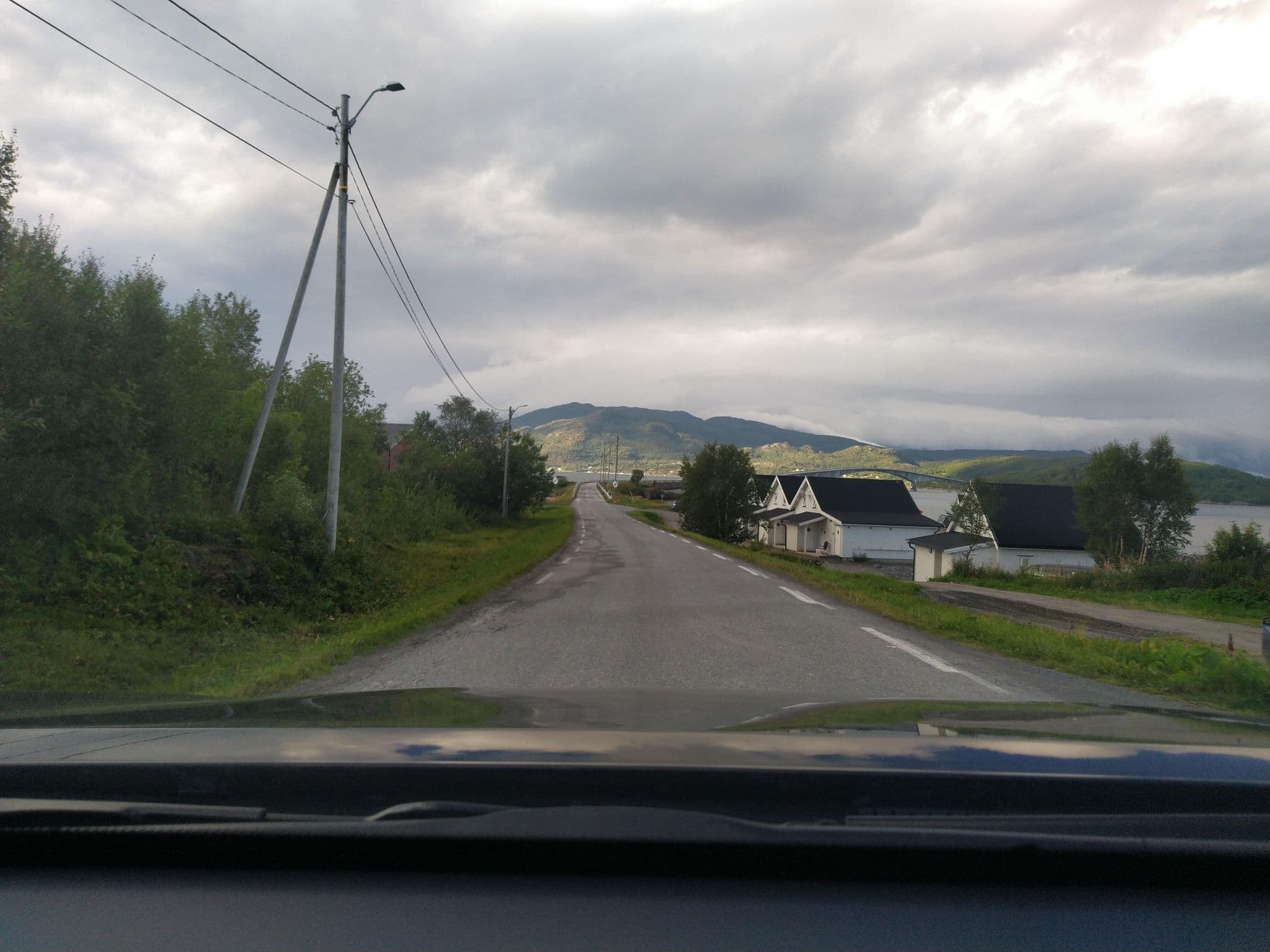 Street view near Camp Solbergfjord, Finnsnes — © oyvind (CC BY-SA · Mapillary)