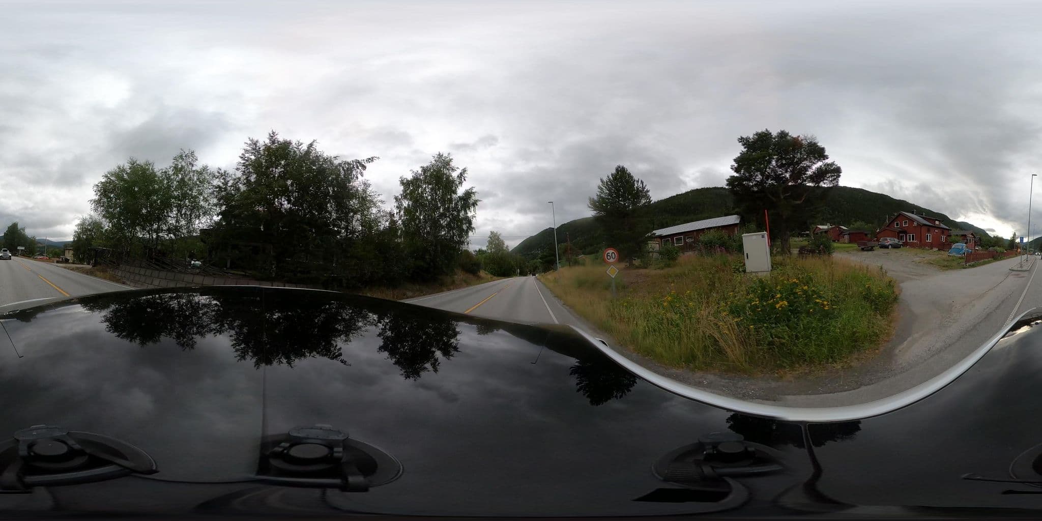 Street view near Skogheim kafe & hytter, Fossbergom — © tumblecow (CC BY-SA · Mapillary)