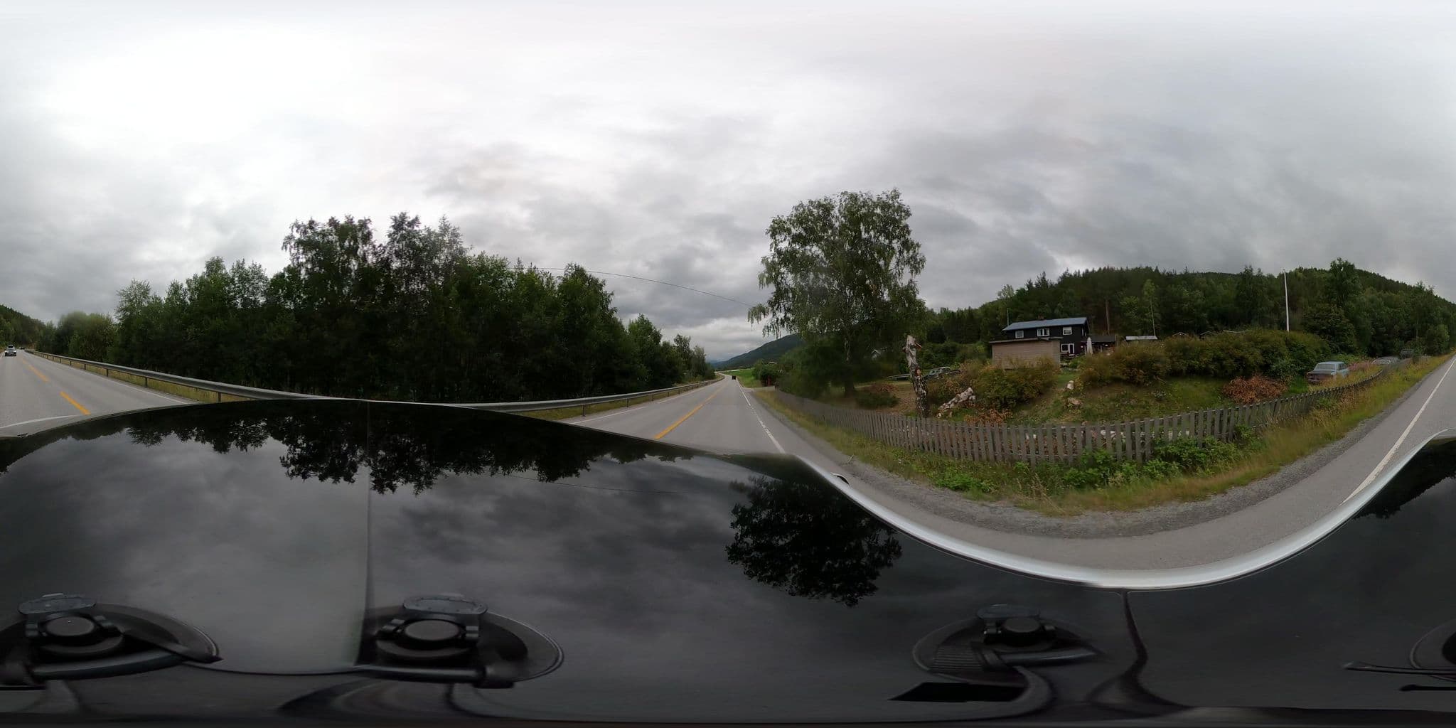 Street view near Skoglund Camping, Vågåmo — © tumblecow (CC BY-SA · Mapillary)