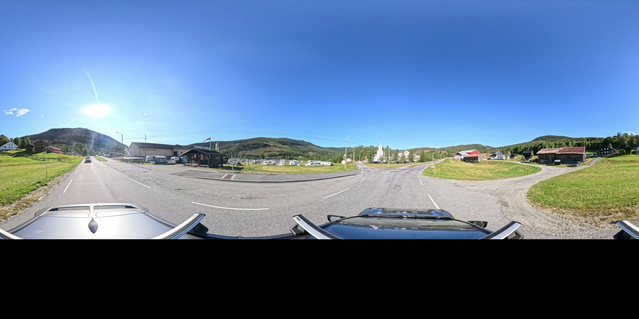 Street view near Tuddal Camping, Rjukan — © thewizard (CC BY-SA · Mapillary)
