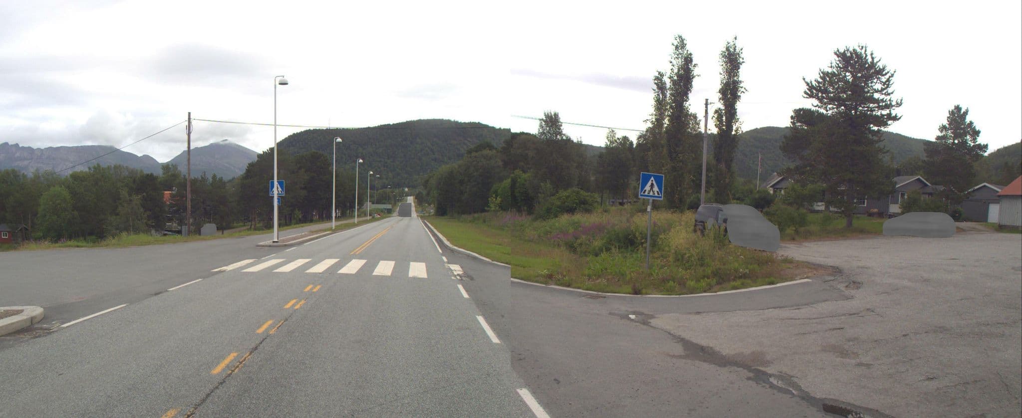 Street view near Ulvsvåg Gjestgiveri AS, Lødingen — © VegvesenITS (CC BY-SA · Mapillary)