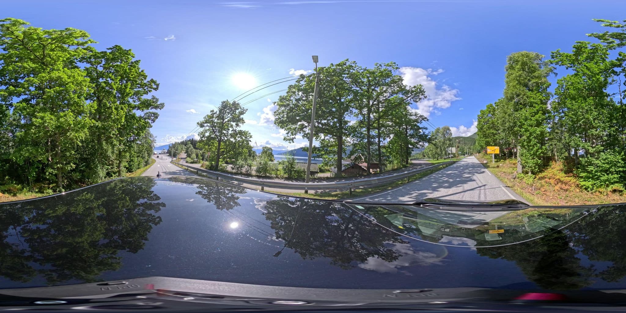 Street view near Veganeset Camping, Hermansverk — © yannakis (CC BY-SA · Mapillary)