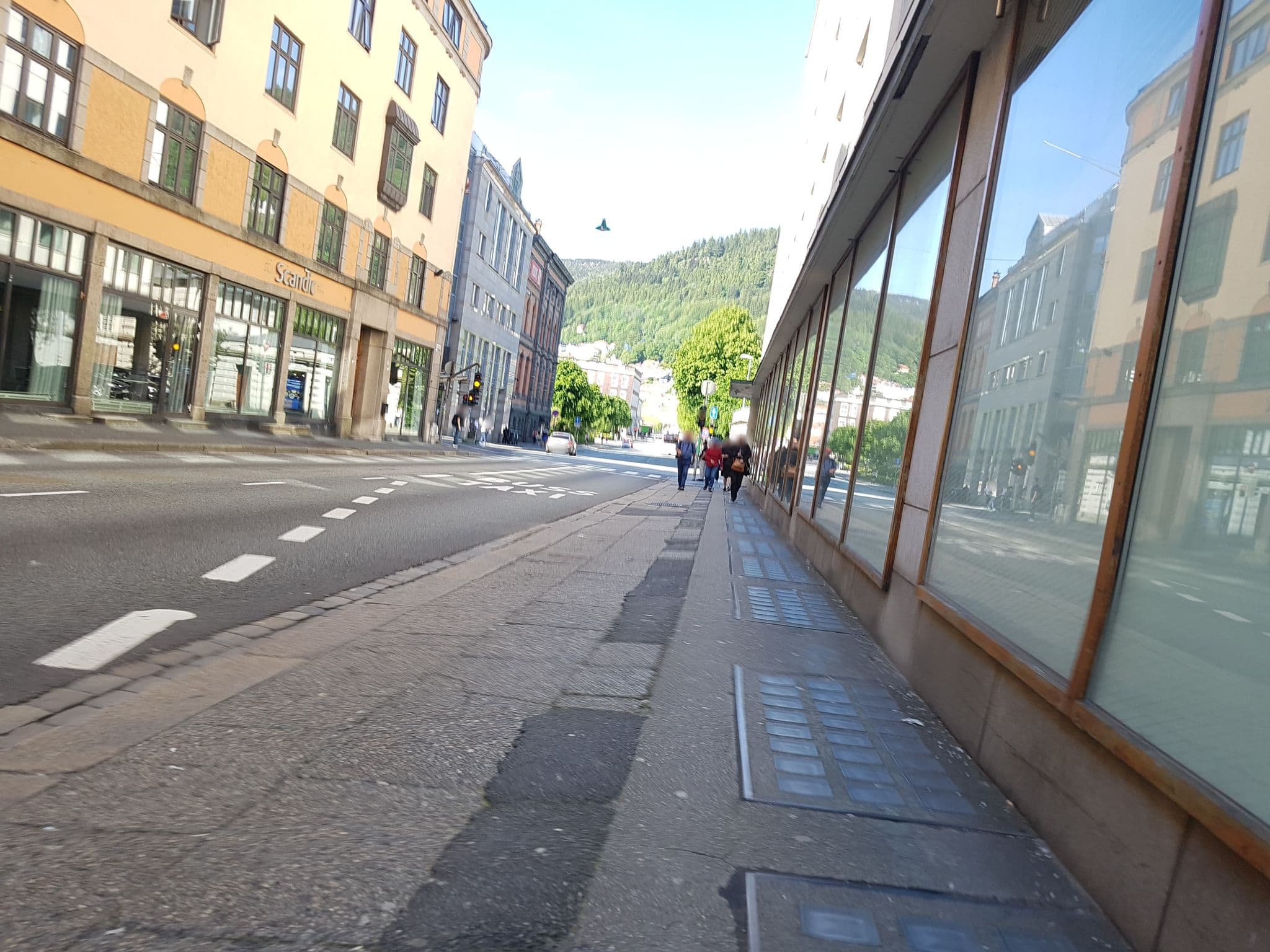 Street view near City Apartment hotel, Bergen — © pbb (CC BY-SA · Mapillary)