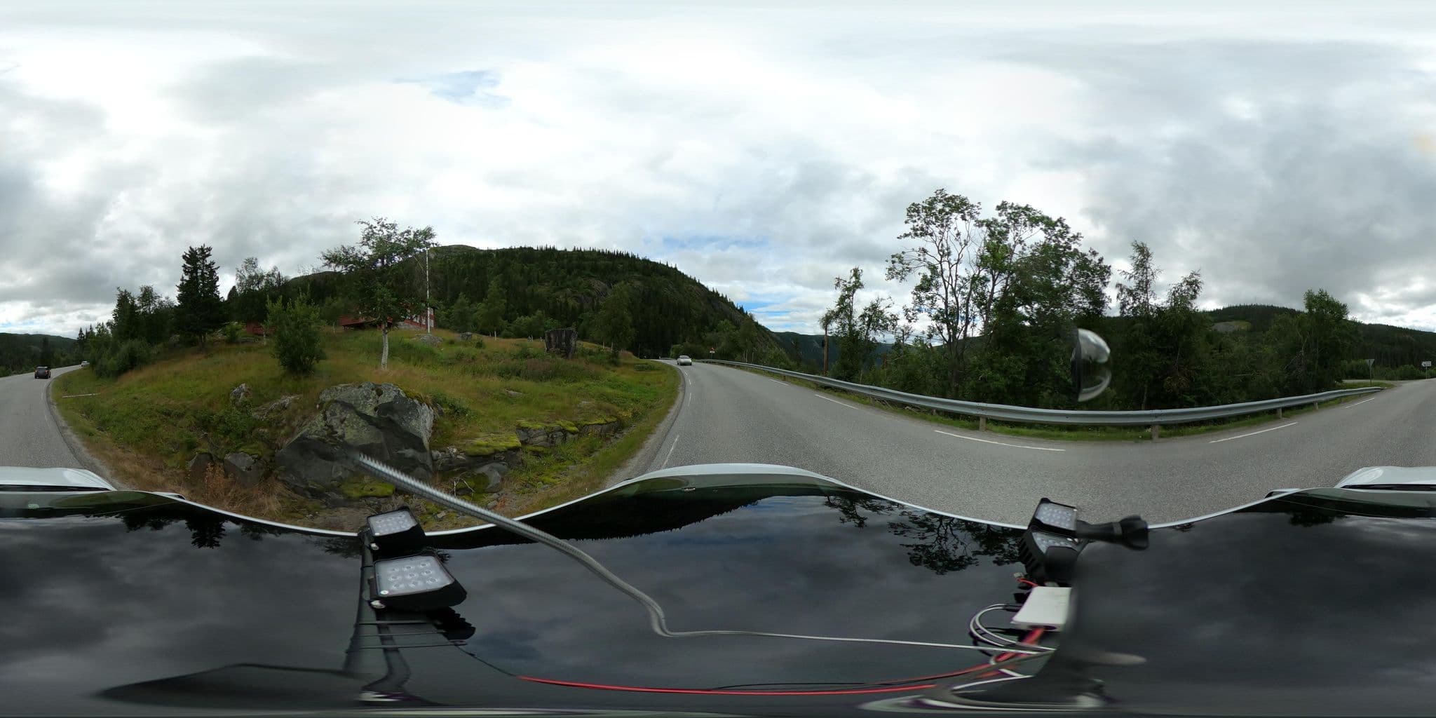 Street view near Krokan, Rjukan — © catoandersen (CC BY-SA · Mapillary)