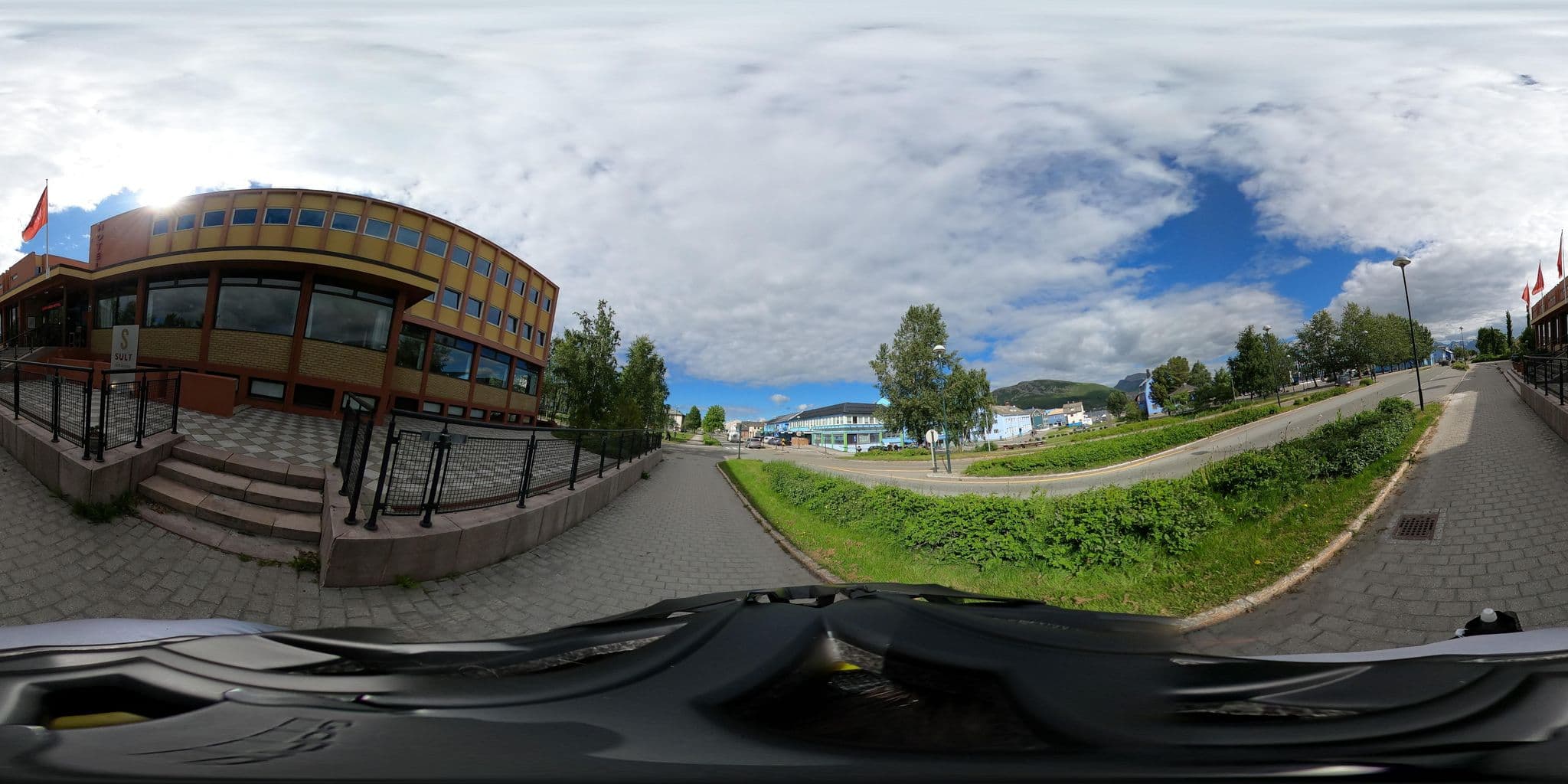 Street view near Sortland hotell, Sortland — © brla (CC BY-SA · Mapillary)