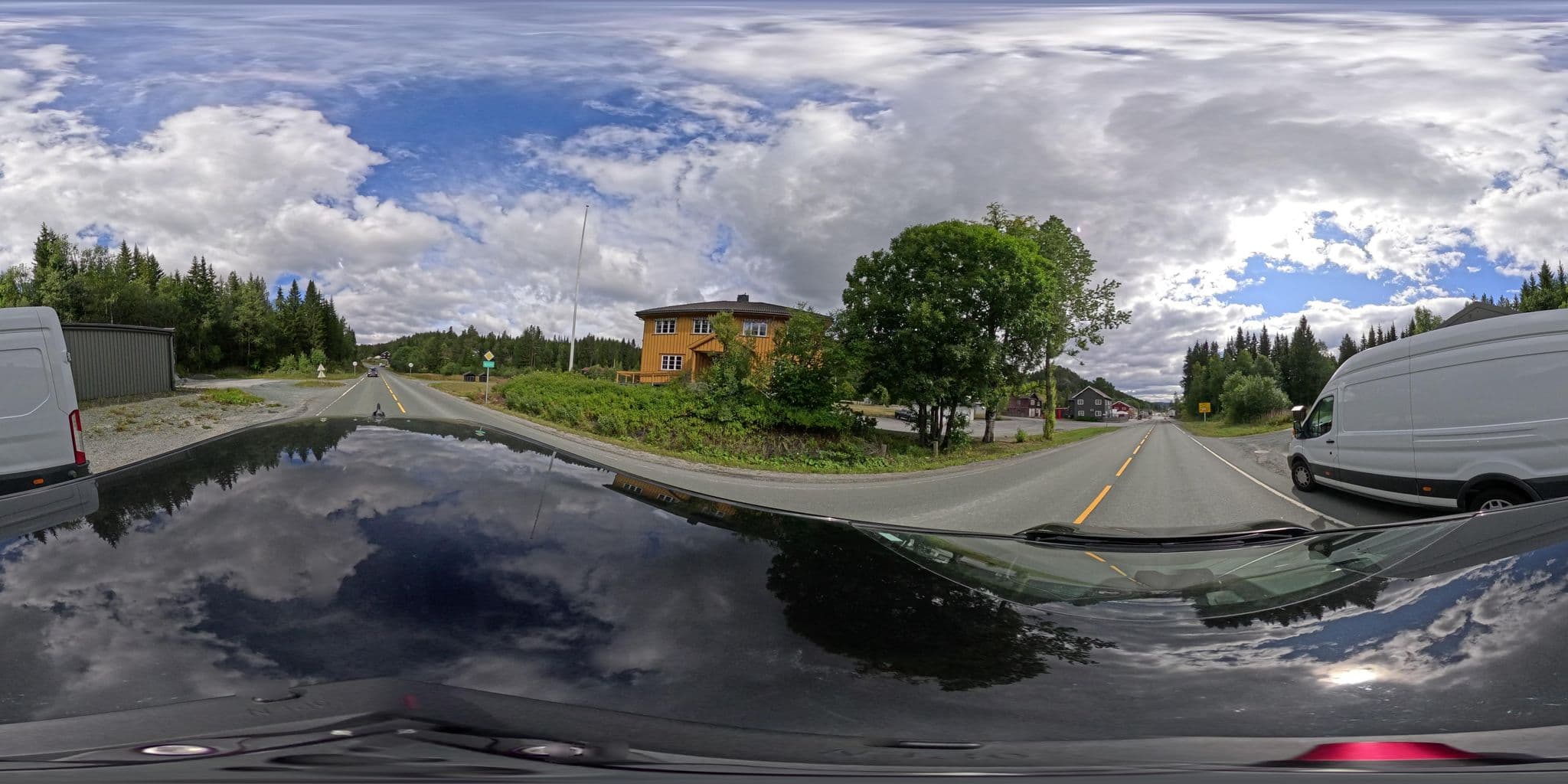 Street view near Ofte, Seljord — © yannakis (CC BY-SA · Mapillary)