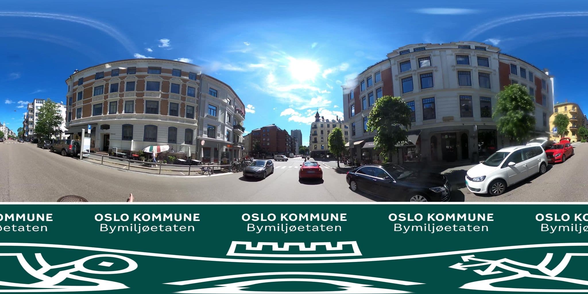 Street view near Frogner House Apartments, Oslo — © BYM_OlaJuulHolm (CC BY-SA · Mapillary)