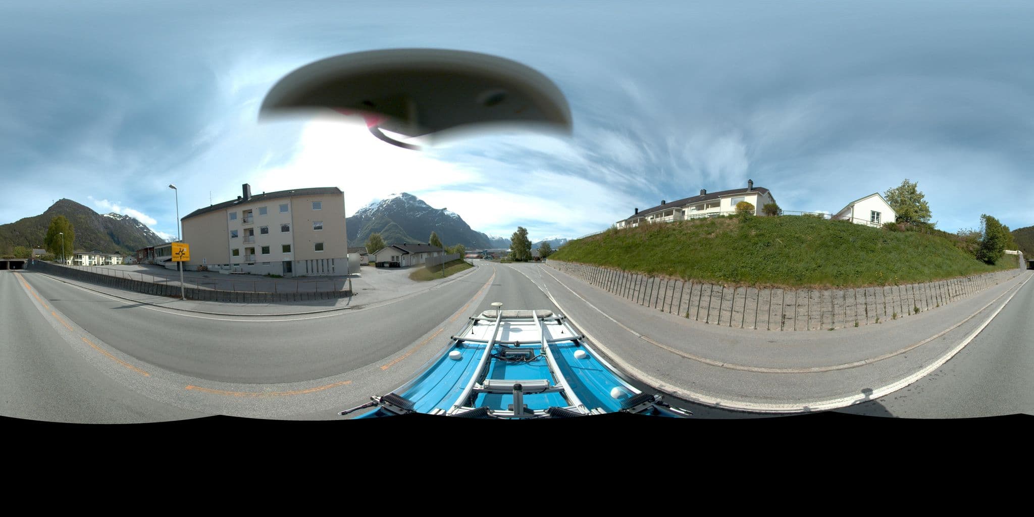 Street view near Åndalsnes house, Åndalsnes — © oddisNO (CC BY-SA · Mapillary)
