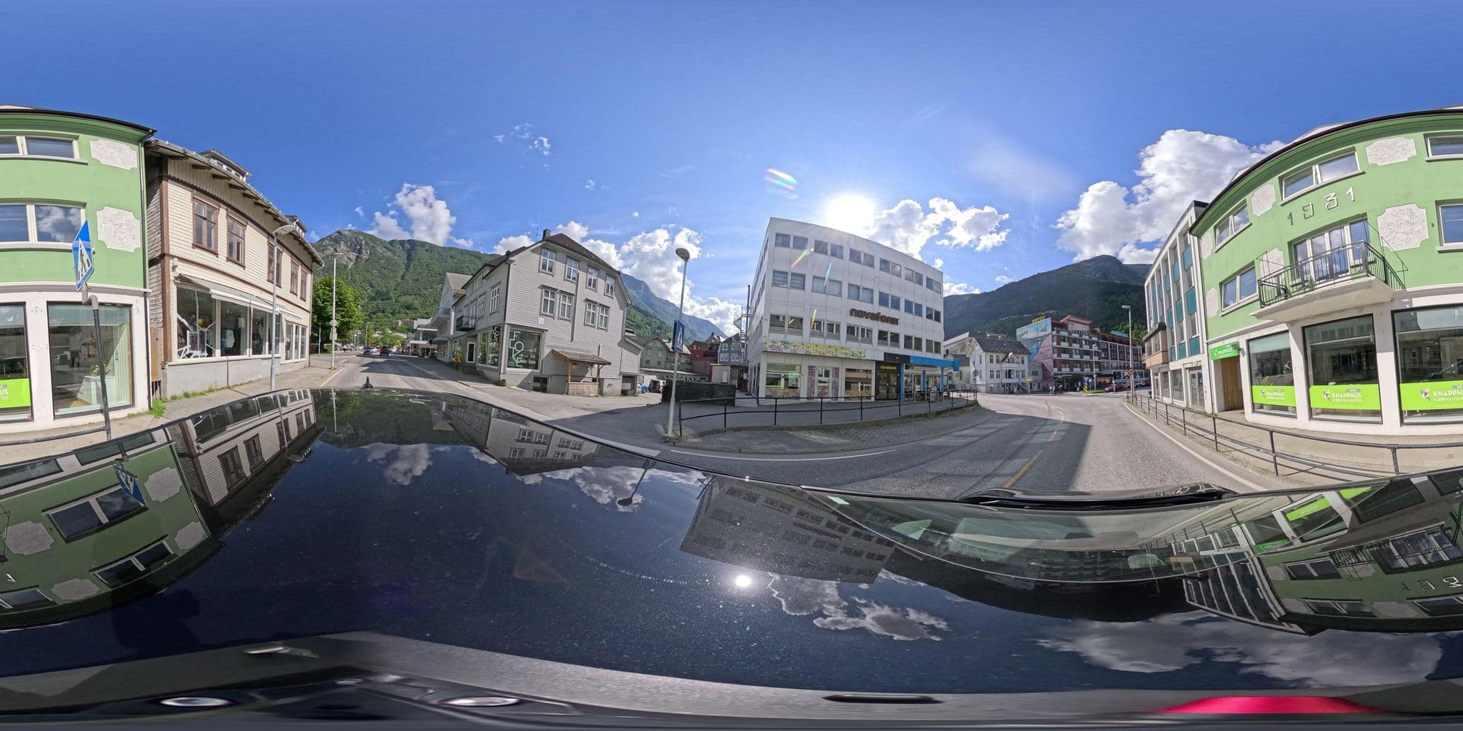Street view near Odda Panorama, Odda — © yannakis (CC BY-SA · Mapillary)